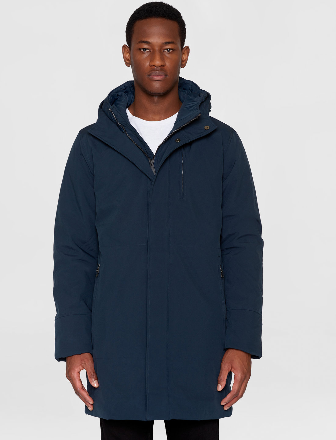 Knowledge Cotton Apparel Climate Shell Jacket Grs vegan