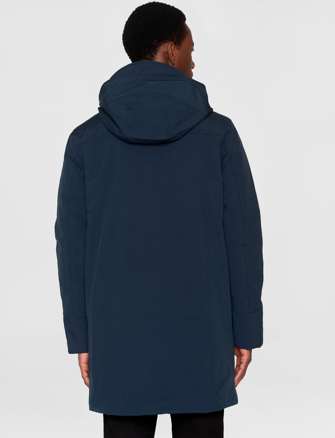 Knowledge cotton apparel heavy parka jacket cheap