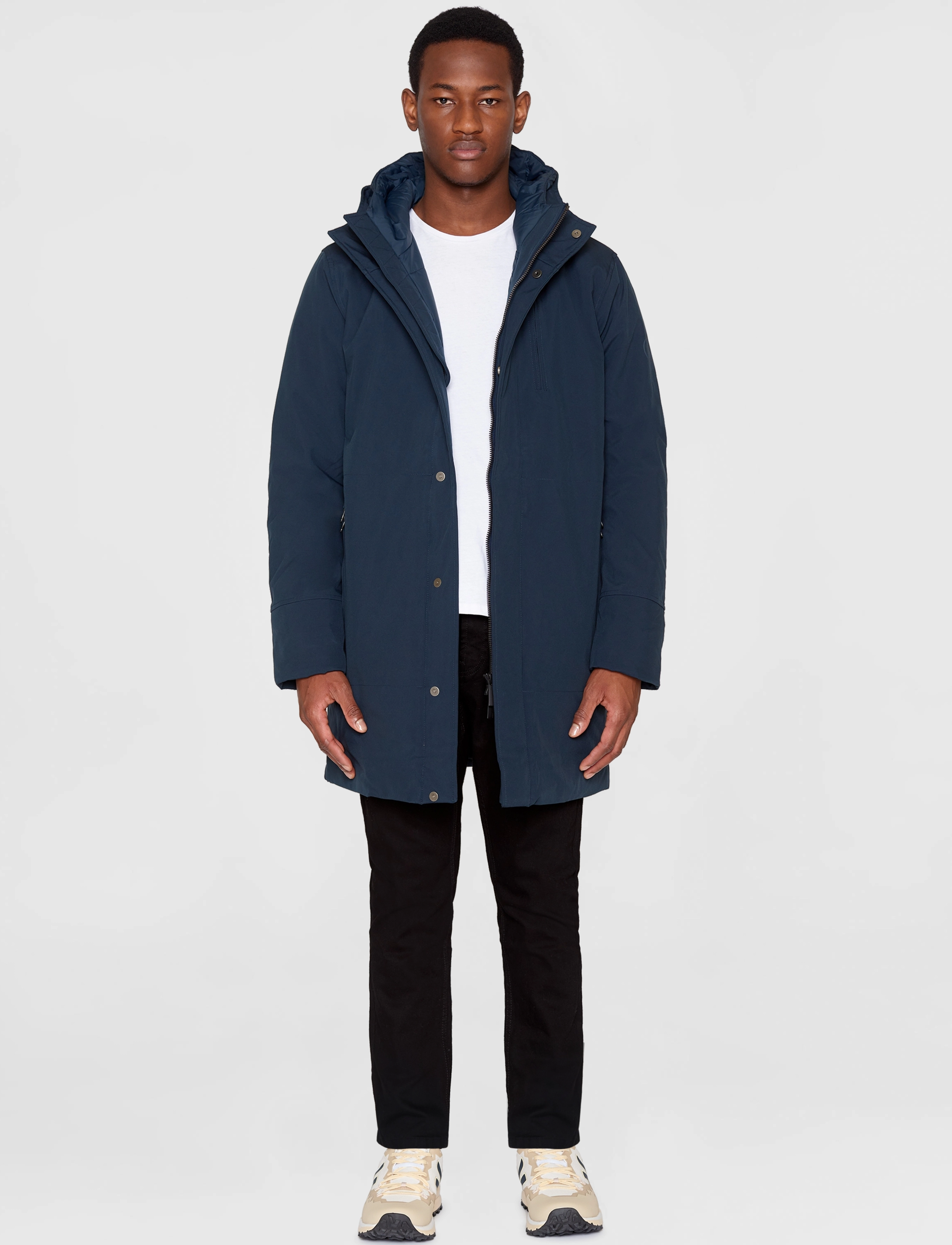 Knowledge Cotton Apparel - CLIMATE SHELL jacket - GRS/Vegan - total eclipse - 5