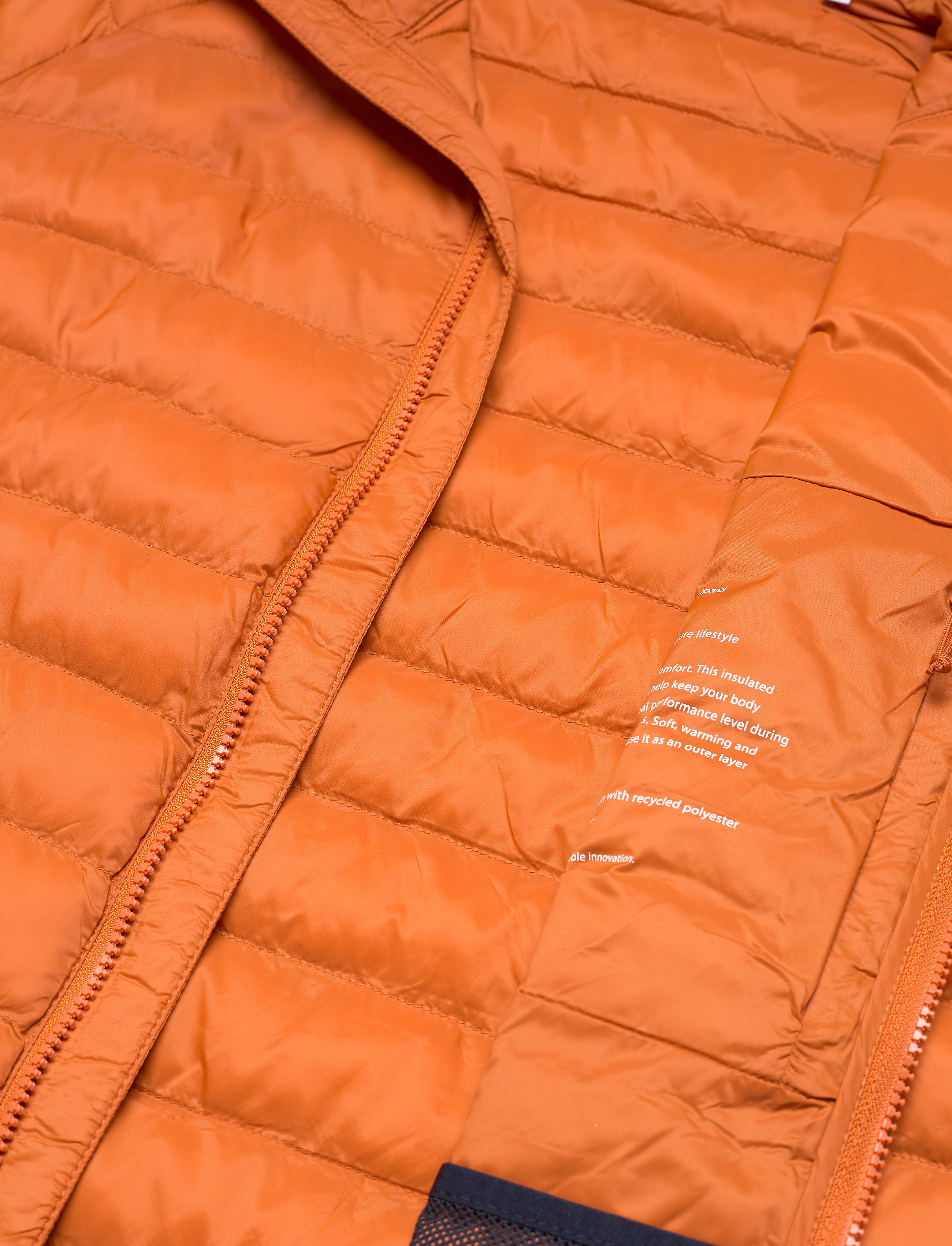 Knowledge Cotton Apparel - Eco Active Thermore Jacket - Vegan - rust - 4
