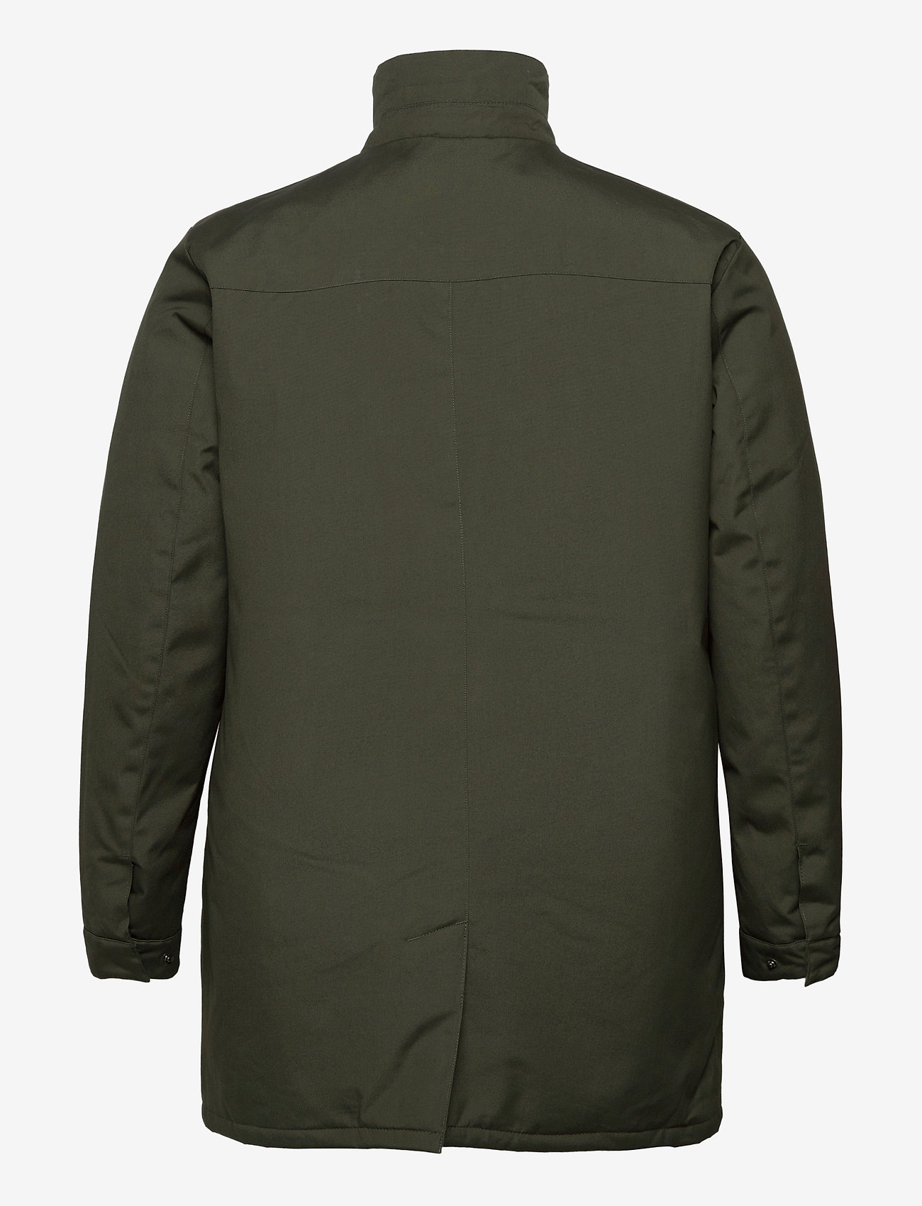 Knowledge Cotton Apparel - ARCTIC CANVAS jacket with buttons - forrest night - 2