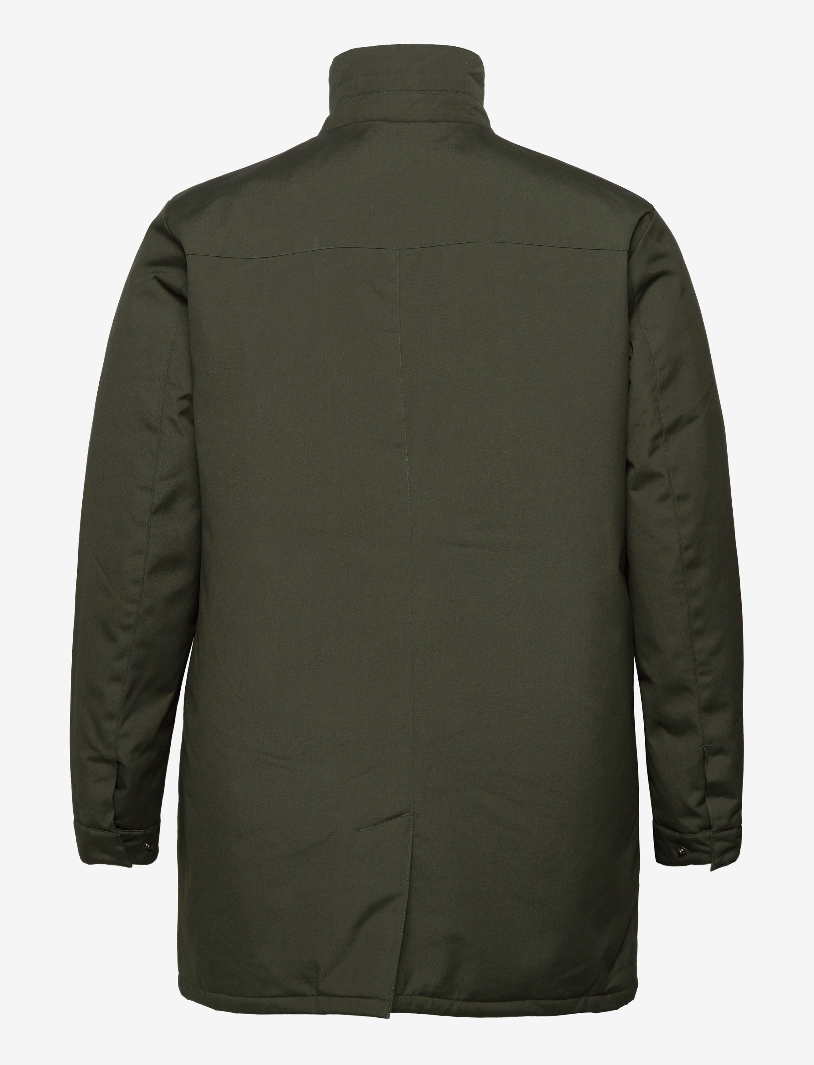 Knowledge Cotton Apparel - ARCTIC CANVAS jacket with buttons - forrest night - 2