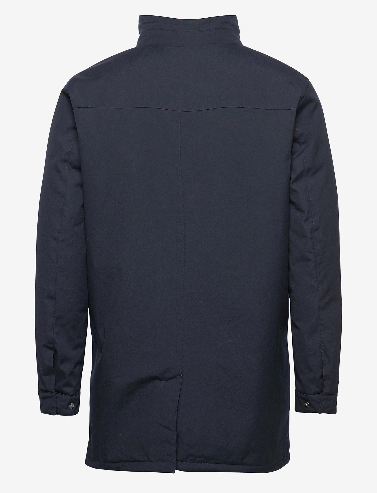 Knowledge Cotton Apparel - ARCTIC CANVAS jacket with buttons - total eclipse - 3