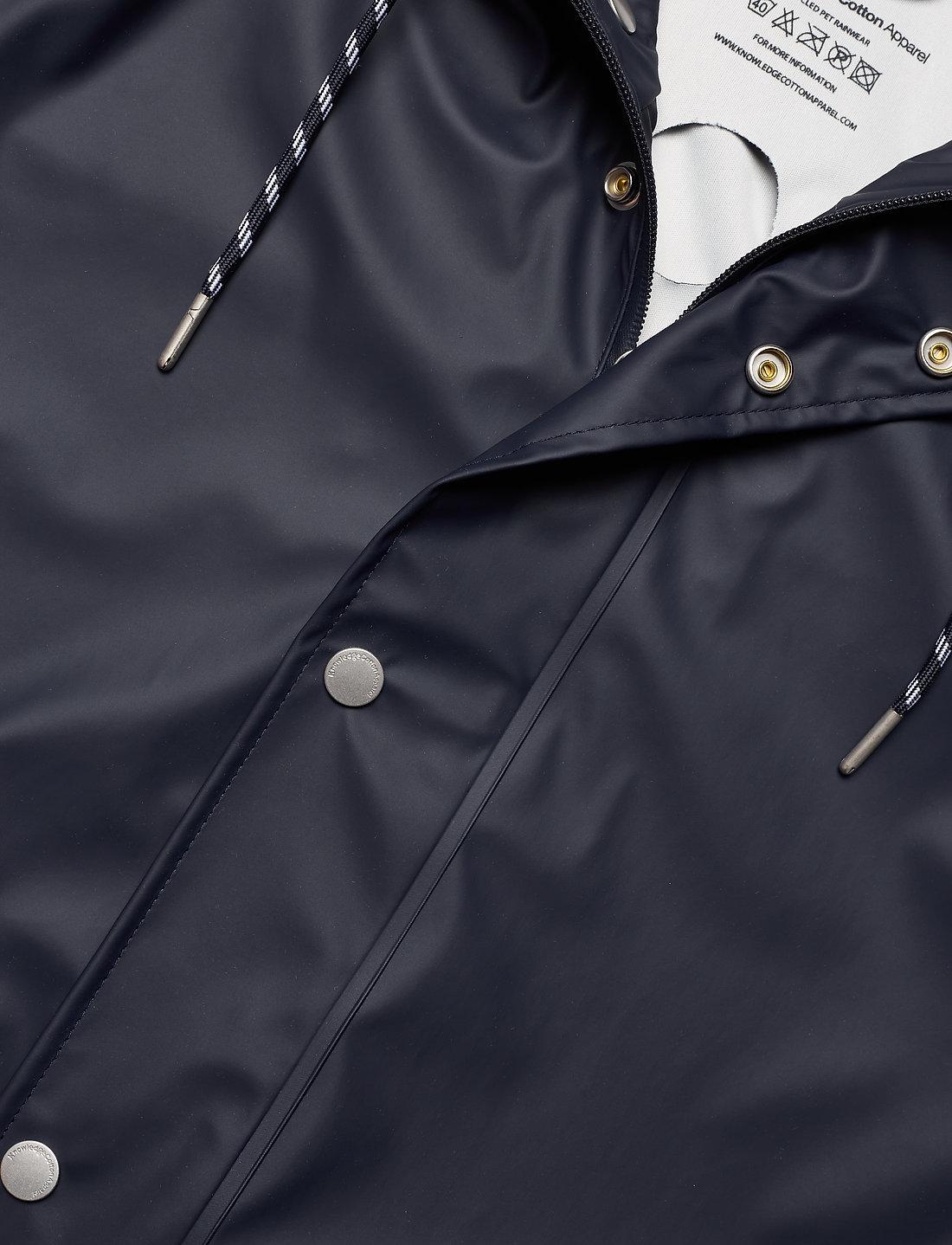 Knowledge cotton apparel long hot sale rain jacket