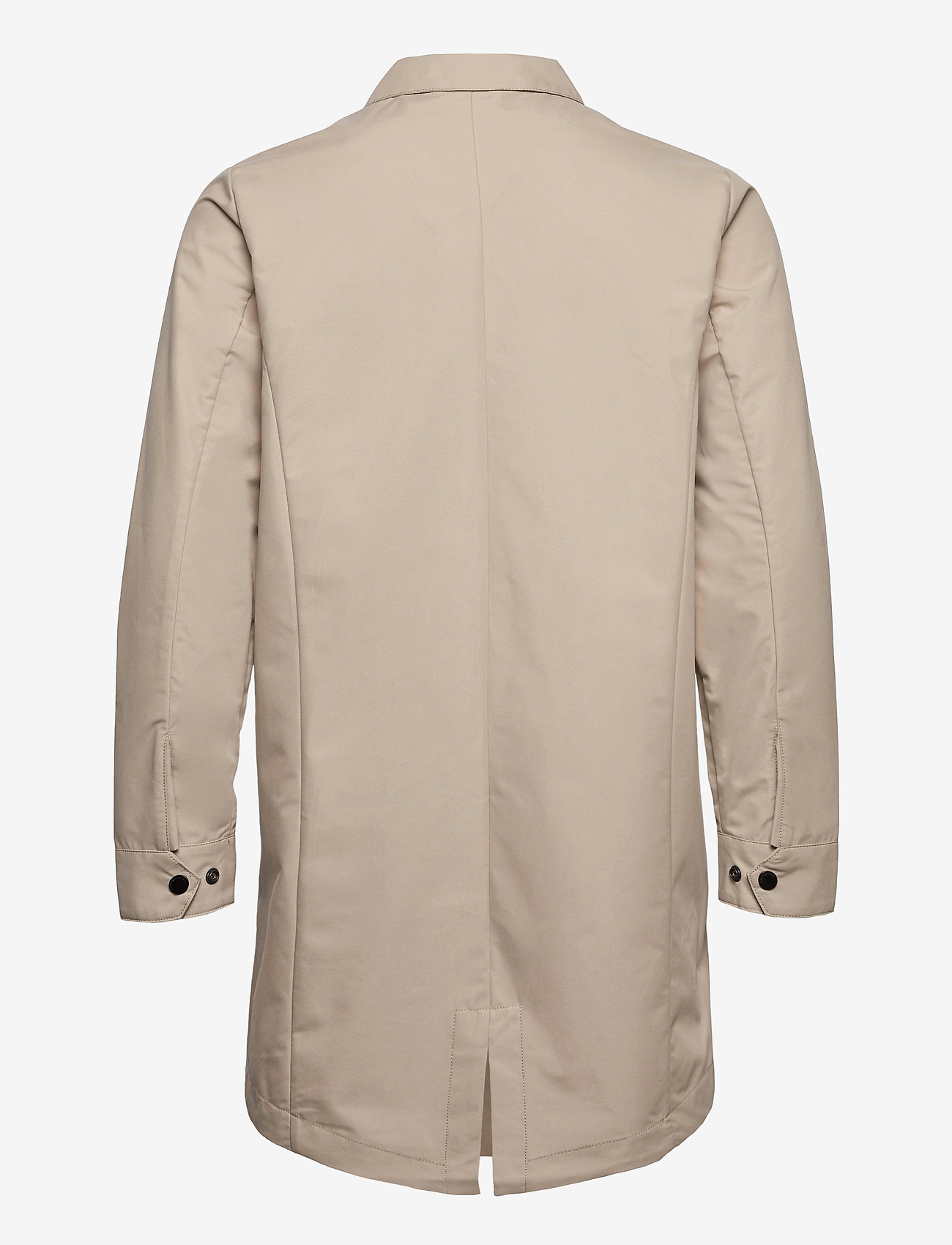Knowledge Cotton Apparel - Urban Awareness long jacket - Vegan - spring jackets - light feather gray - 1