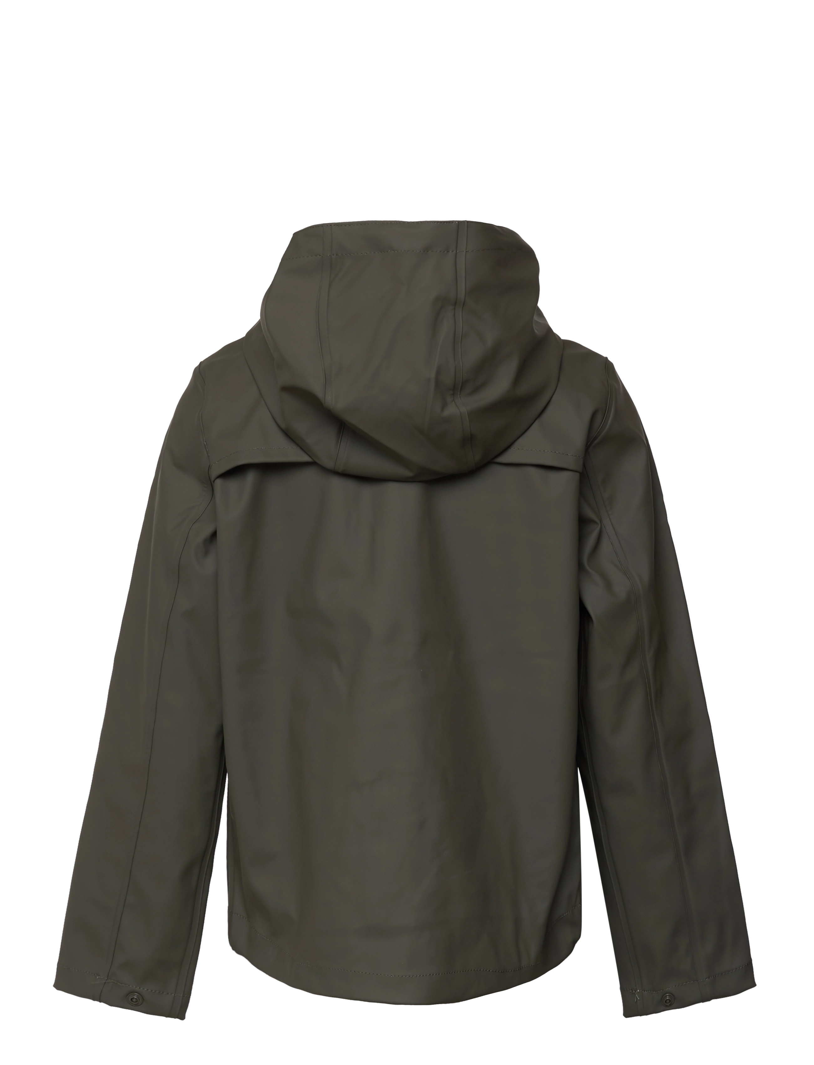 Knowledge Cotton Apparel - Short rain jacket - KCA requirement - forrest night - 1