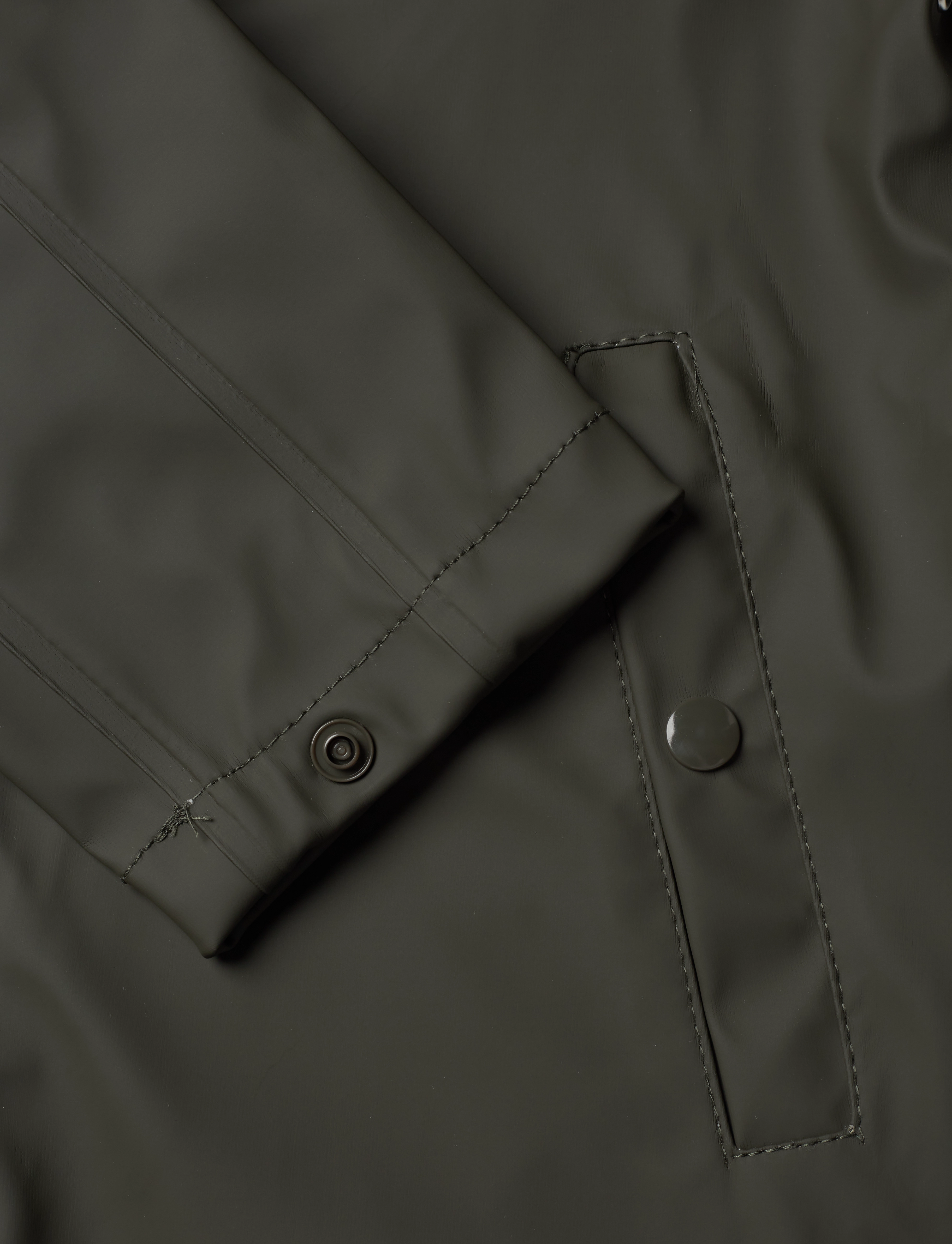 Knowledge Cotton Apparel - Short rain jacket - KCA requirement - forrest night - 4