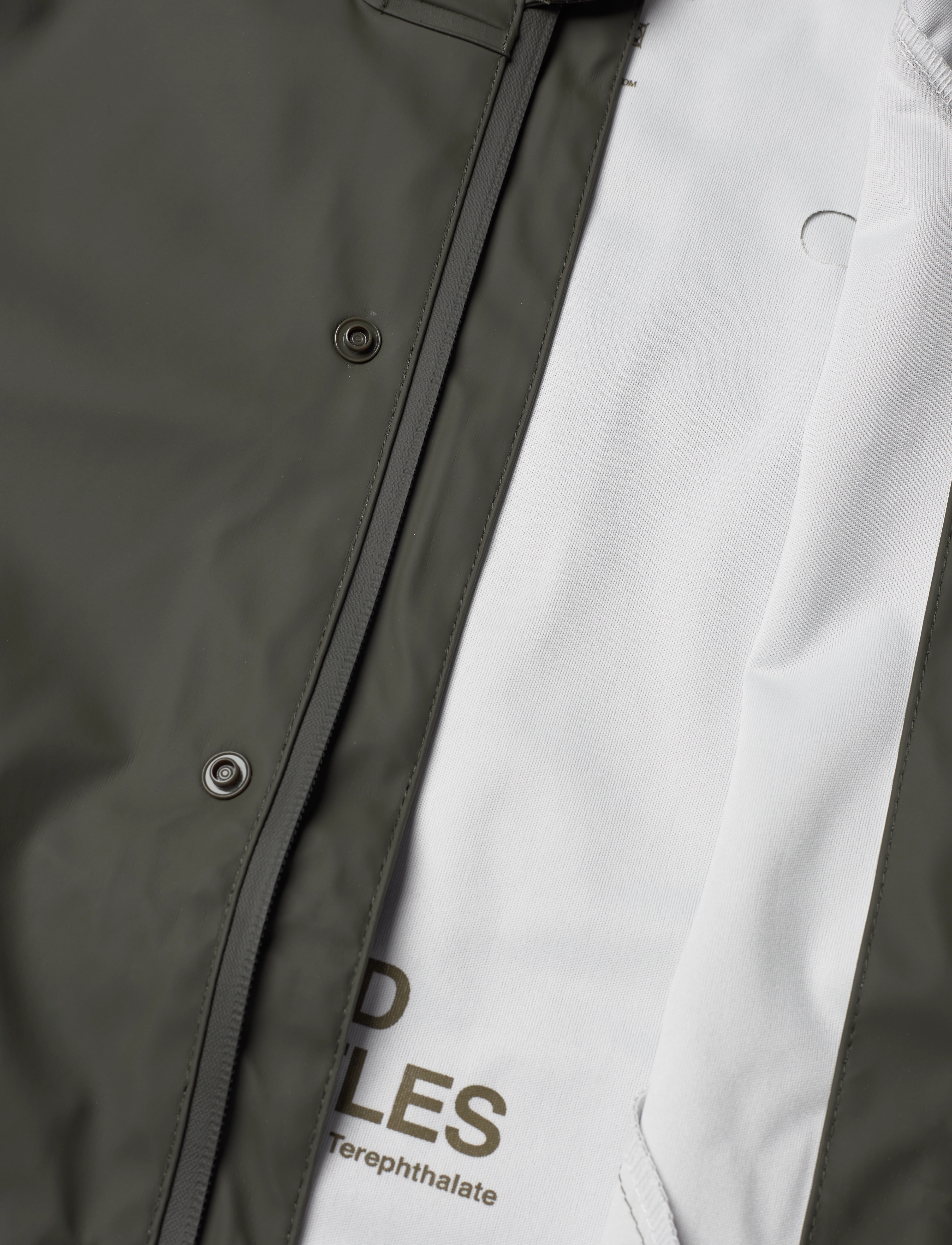 Knowledge Cotton Apparel - Short rain jacket - KCA requirement - forrest night - 5