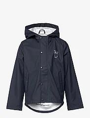 Knowledge Cotton Apparel - Short rain jacket - KCA requirement - regenjacken - total eclipse - 0