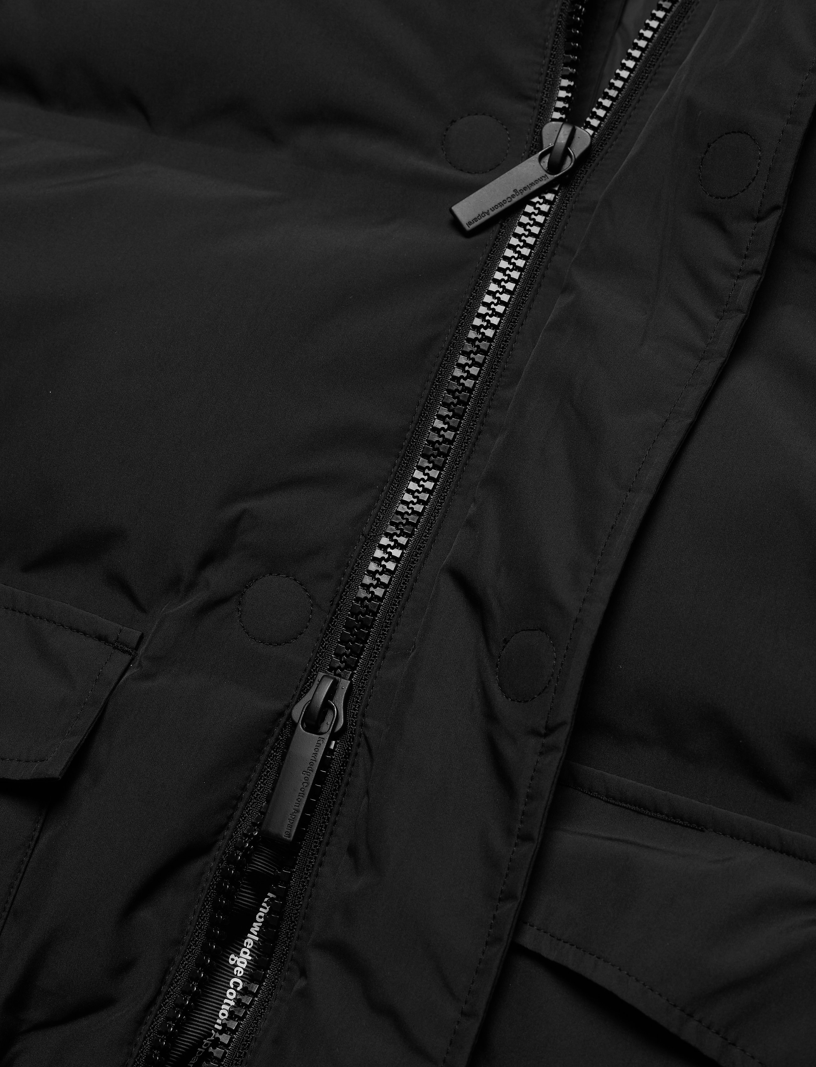 Knowledge Cotton Apparel - Puffer jacket - GRS/Vegan - black jet - 5