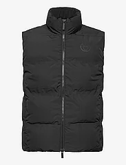 Knowledge Cotton Apparel - Puffer vest - GRS/Vegan - vests - black jet - 0