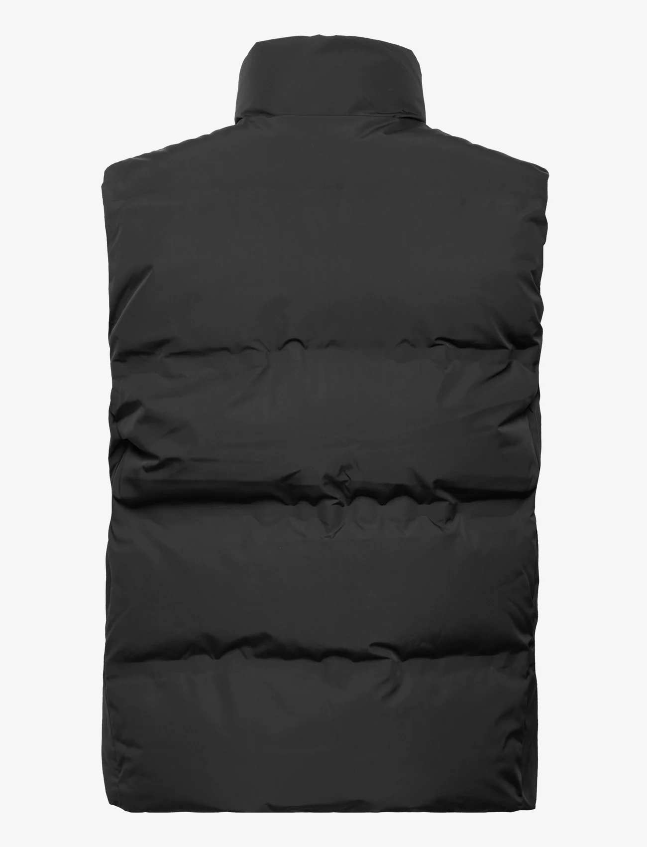 Knowledge Cotton Apparel - Puffer vest - GRS/Vegan - vests - black jet - 1