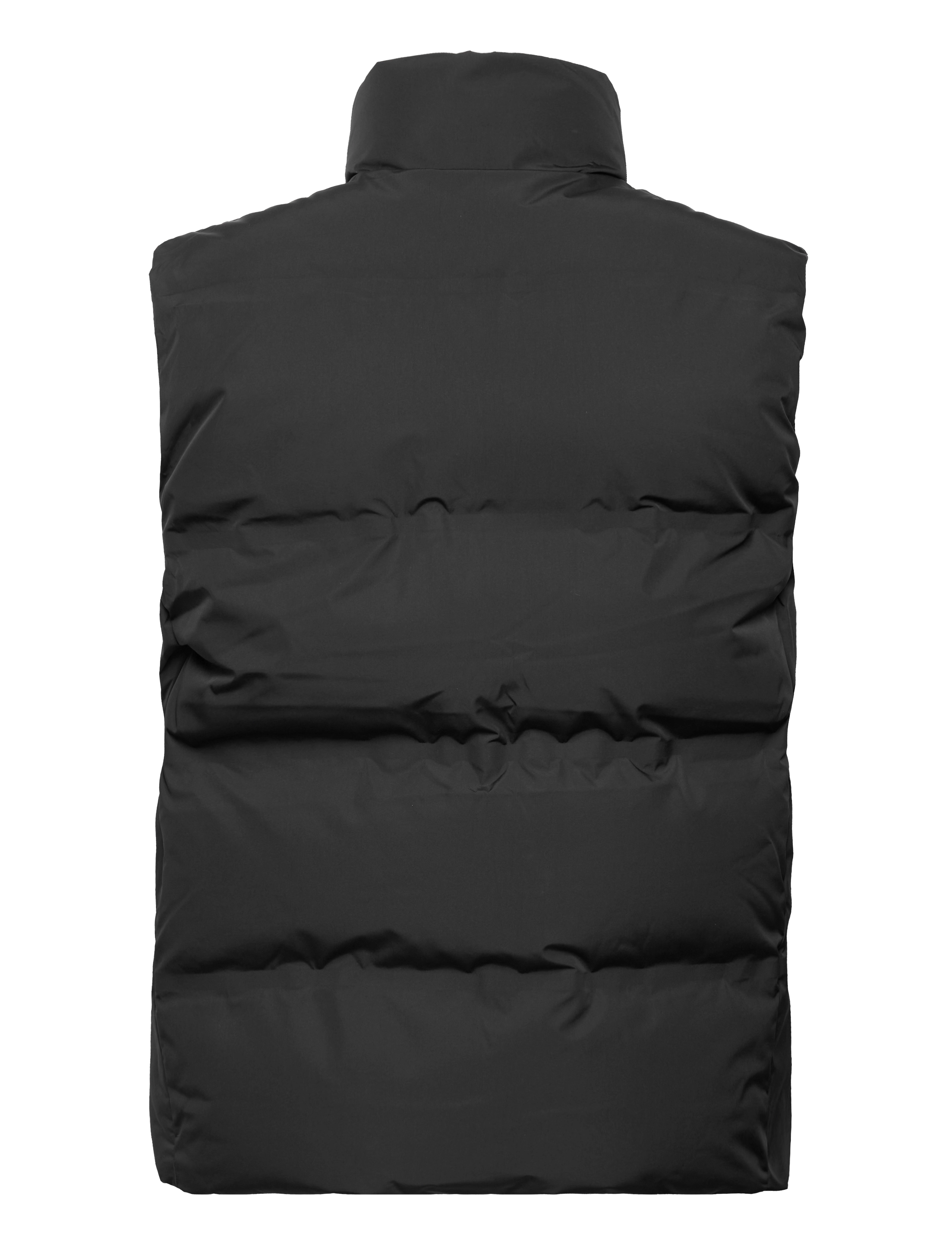 Knowledge Cotton Apparel - Puffer vest - GRS/Vegan - black jet - 1