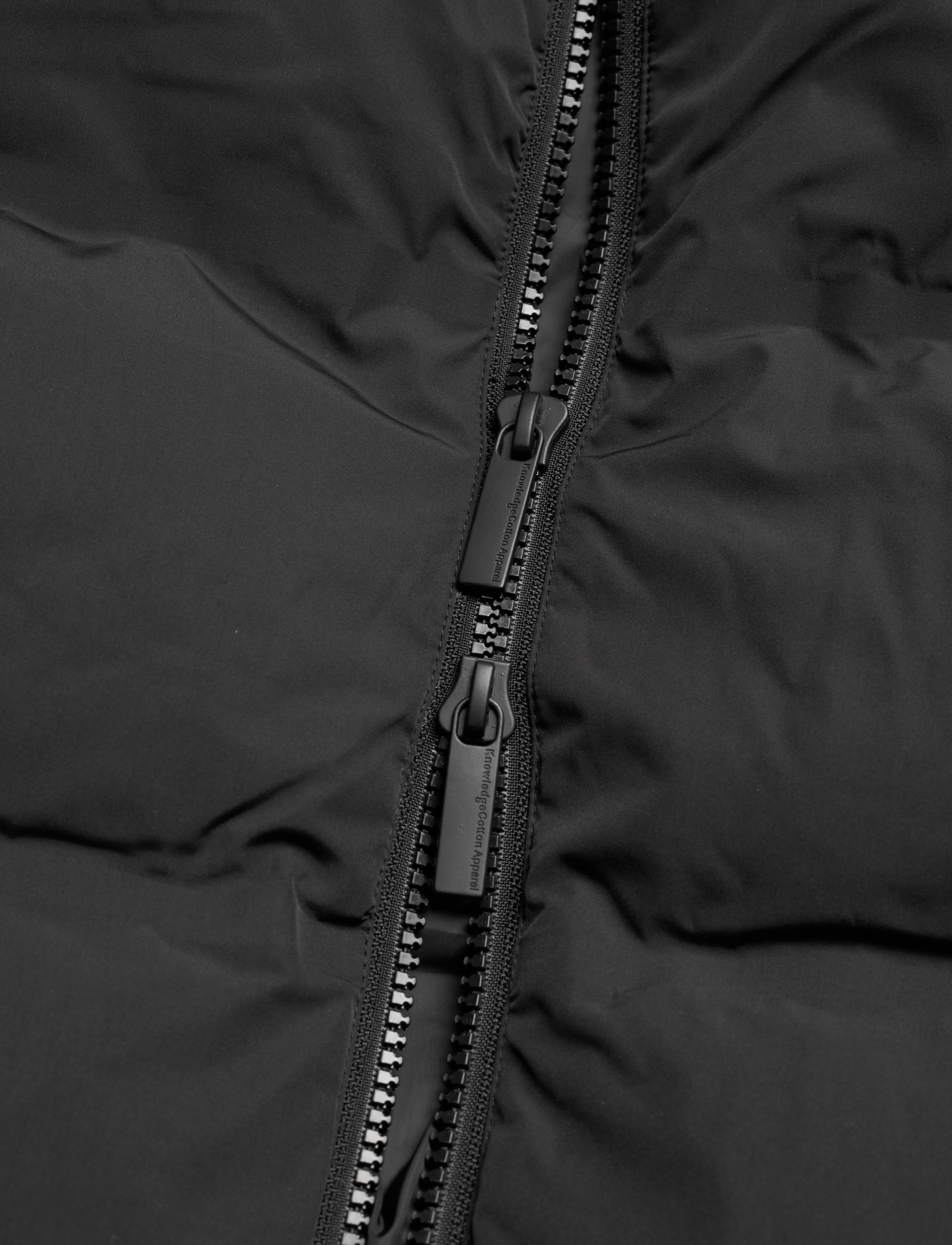 Knowledge Cotton Apparel - Puffer vest - GRS/Vegan - black jet - 3