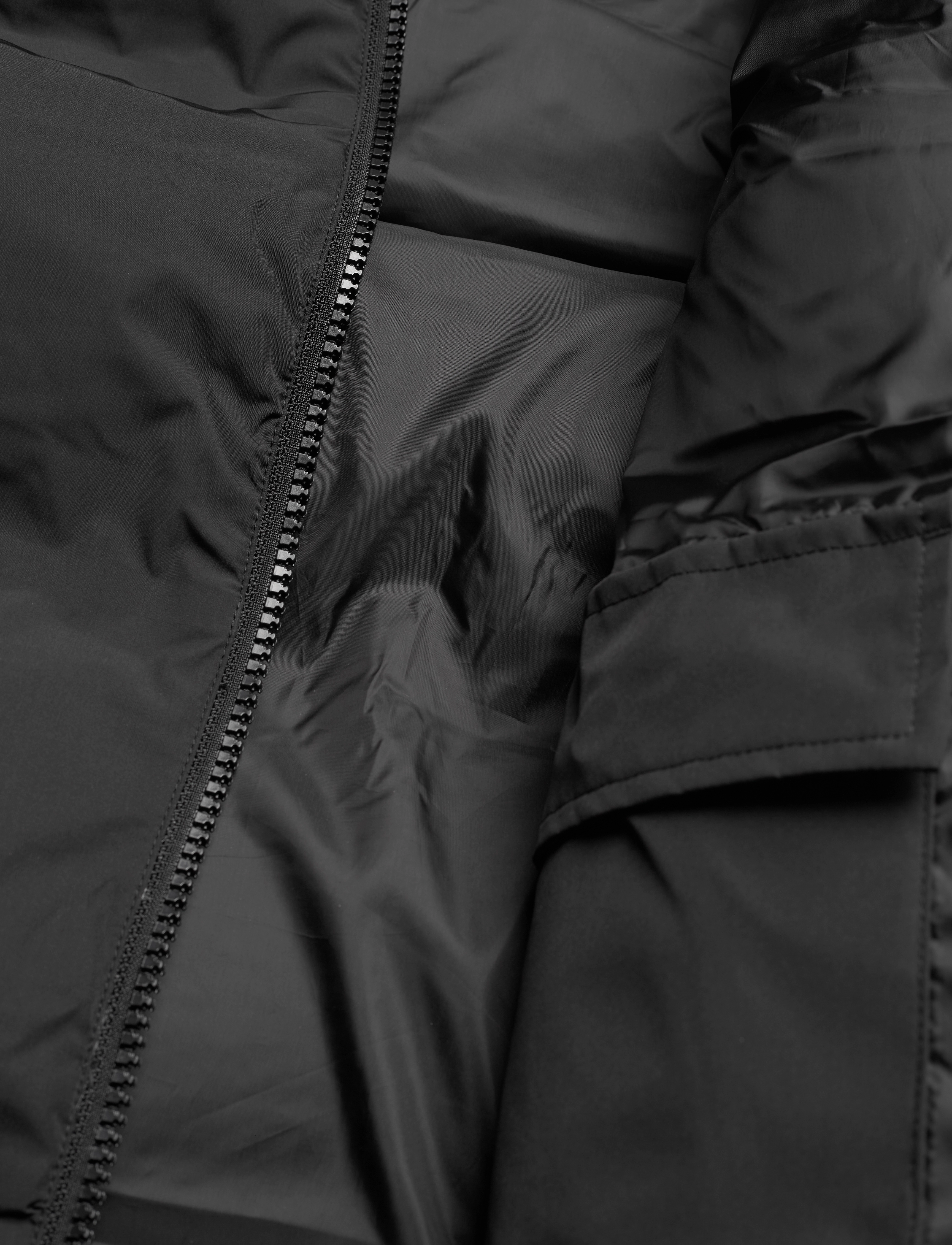 Knowledge Cotton Apparel - Puffer vest - GRS/Vegan - black jet - 4