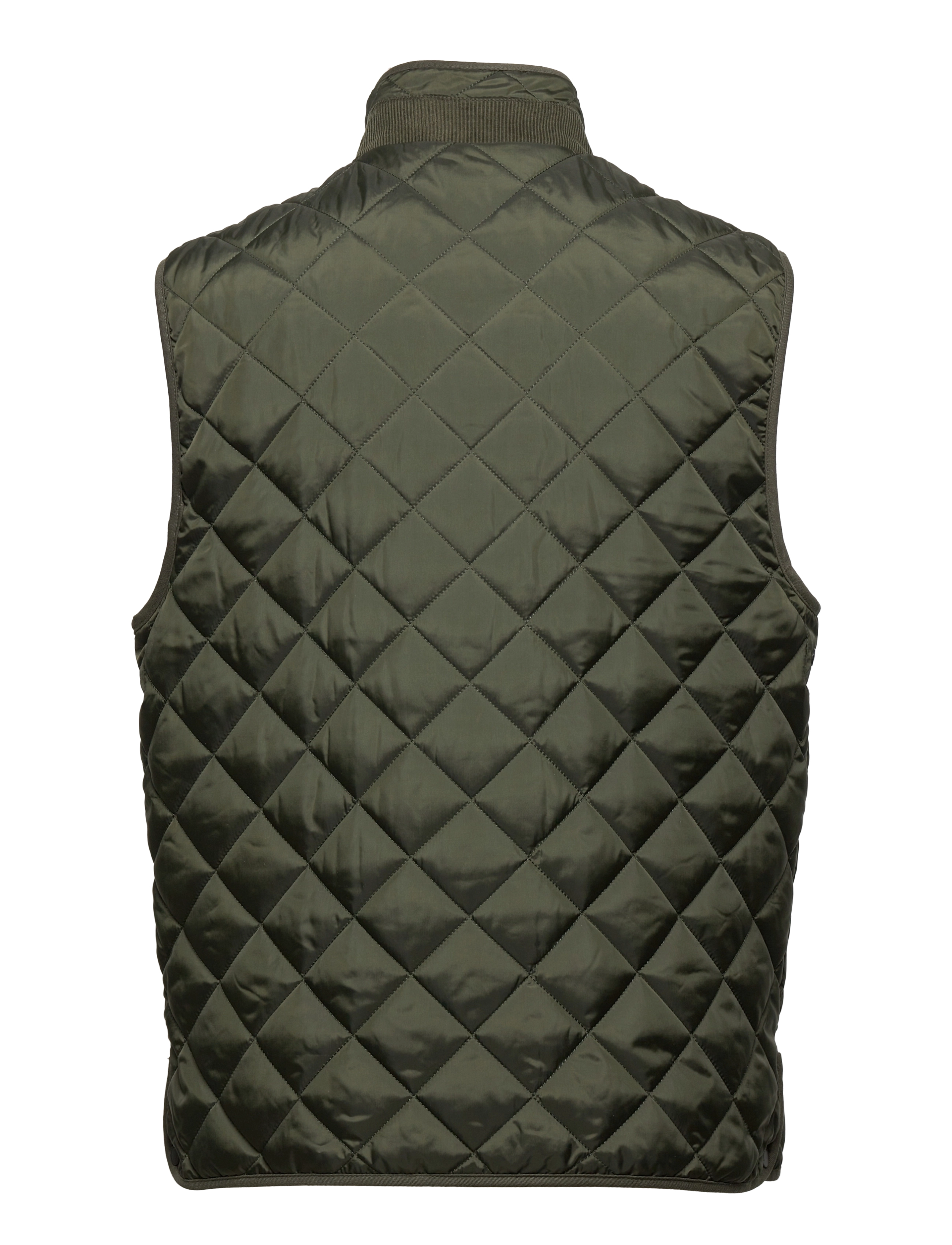 Knowledge Cotton Apparel - FJORD quilted reversibel vest - GRS - forrest night - 1