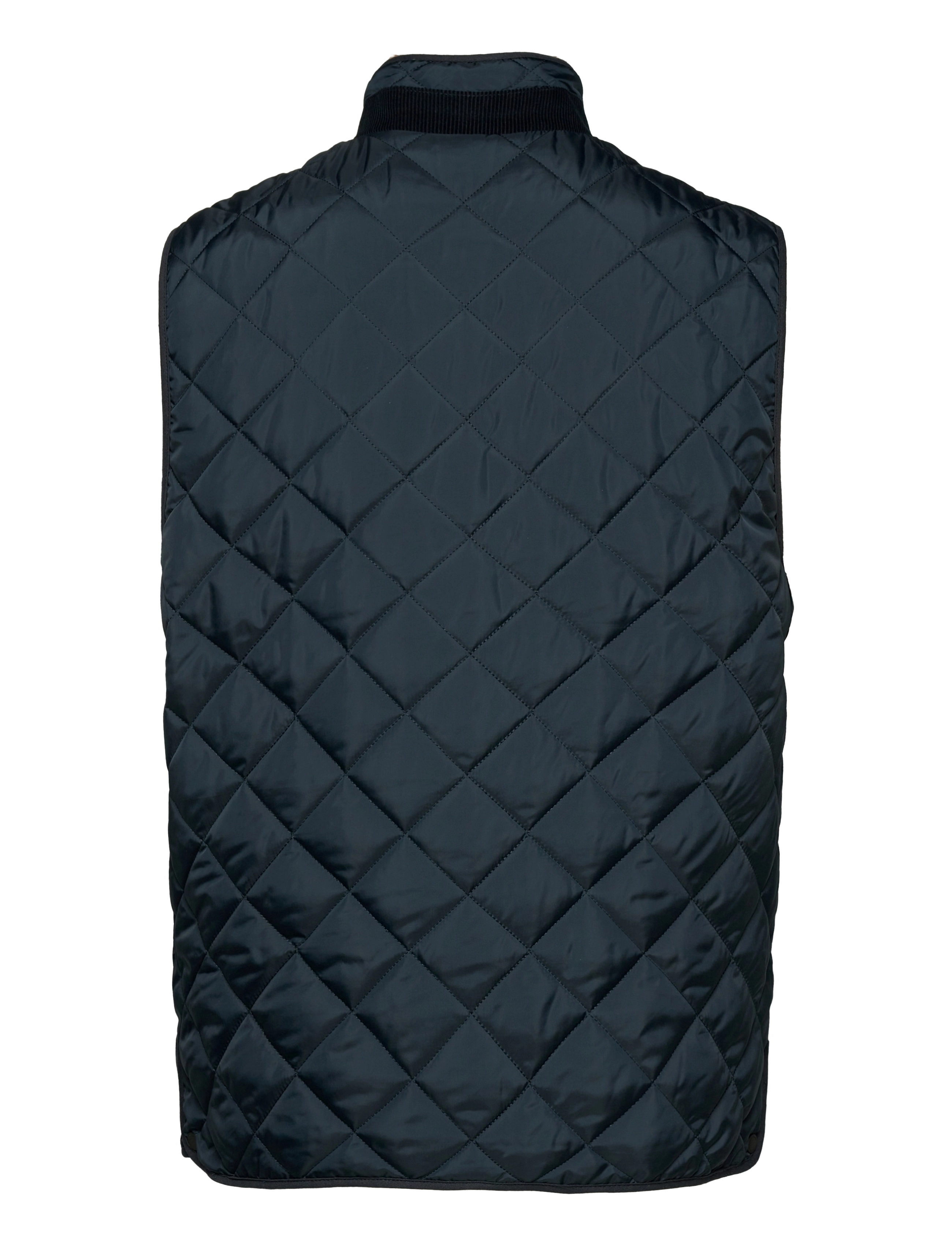 Knowledge Cotton Apparel - FJORD quilted reversibel vest - GRS - total eclipse - 1