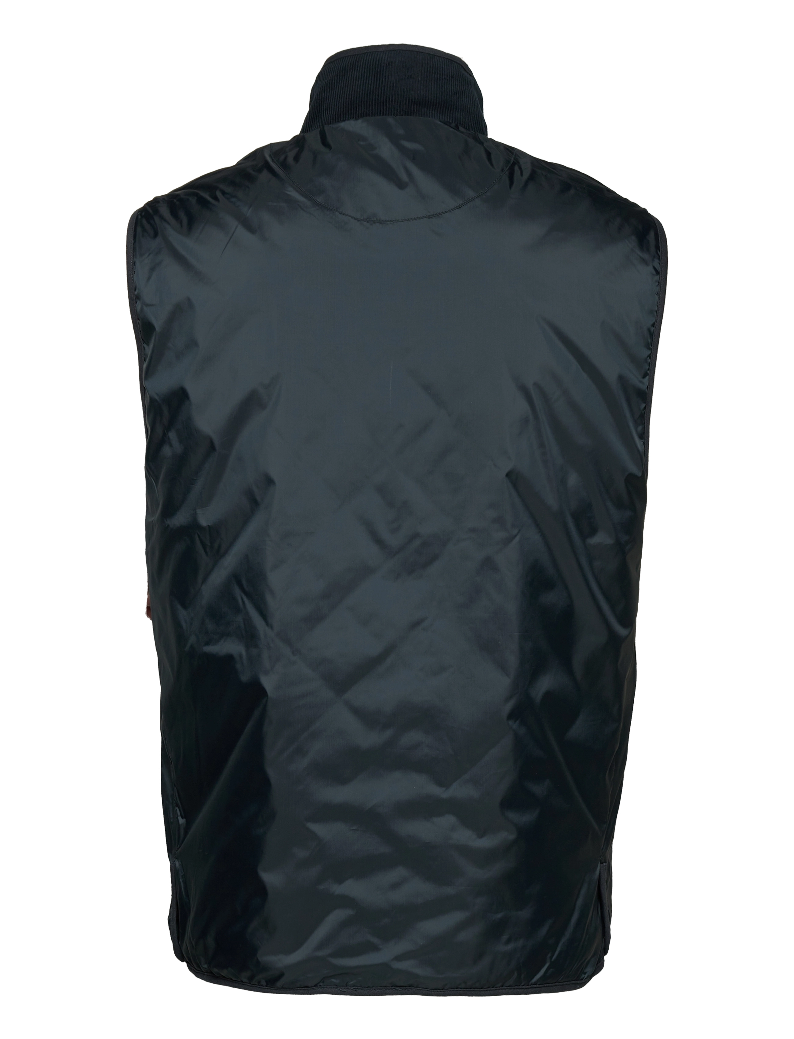 Knowledge Cotton Apparel - FJORD quilted reversibel vest - GRS - total eclipse - 3