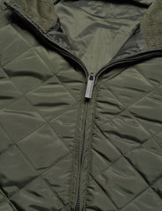 Knowledge Cotton Apparel - FJORD quilted reversible jacket - G - vårjakker - forrest night - 4