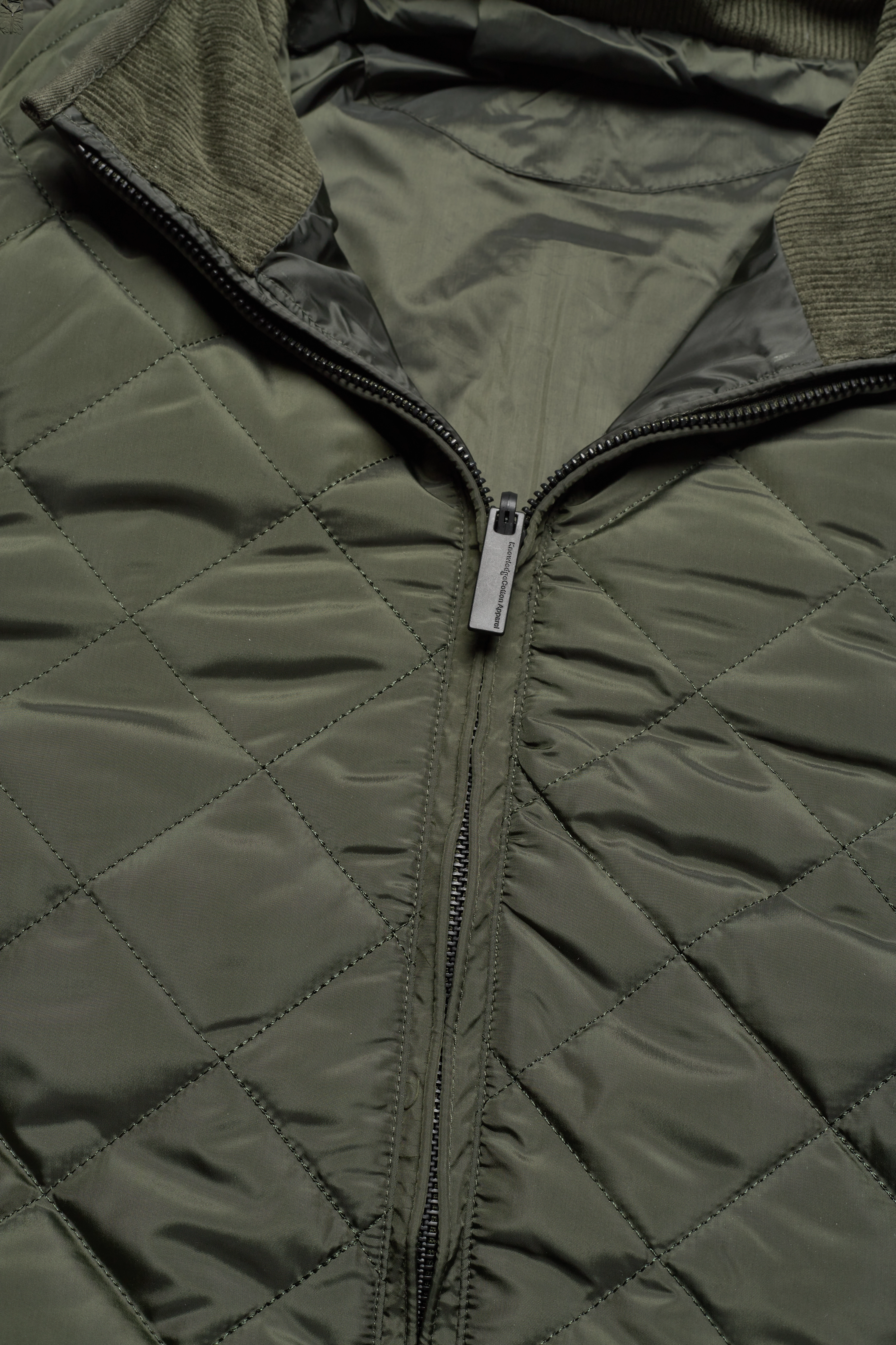Knowledge Cotton Apparel - FJORD quilted reversible jacket - G - forrest night - 4