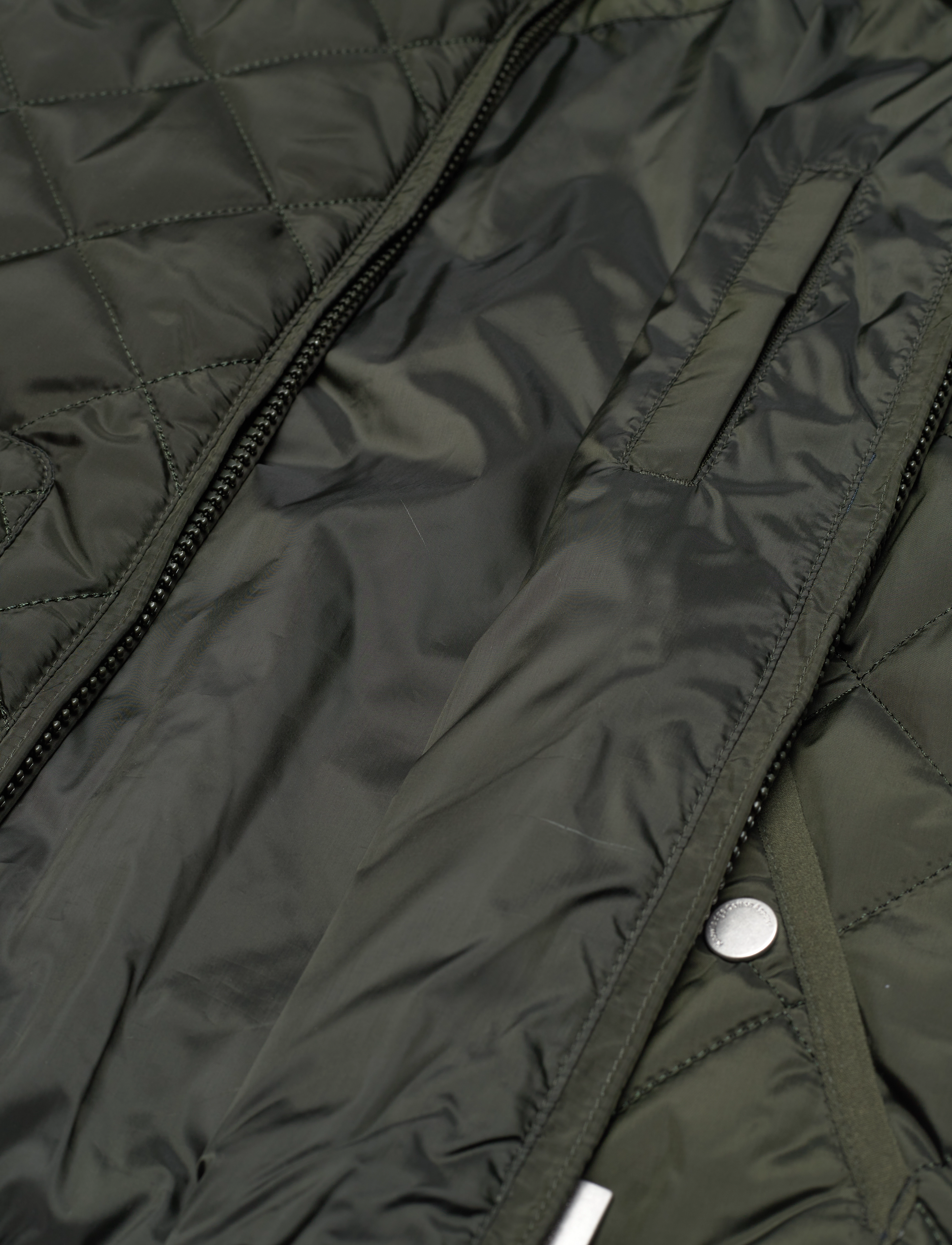 Knowledge Cotton Apparel - REED quilted jacket - GRS/Vegan - forrest night - 4