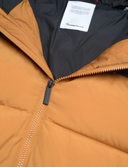 Knowledge Cotton Apparel - REPREVE  puffer color blocked jack - winter jackets - brown sugar - 2