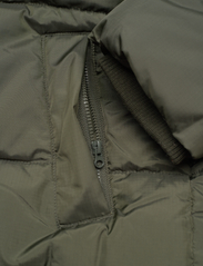 Knowledge Cotton Apparel - REPREVE  puffer color blocked jack - winter jackets - forrest night - 5
