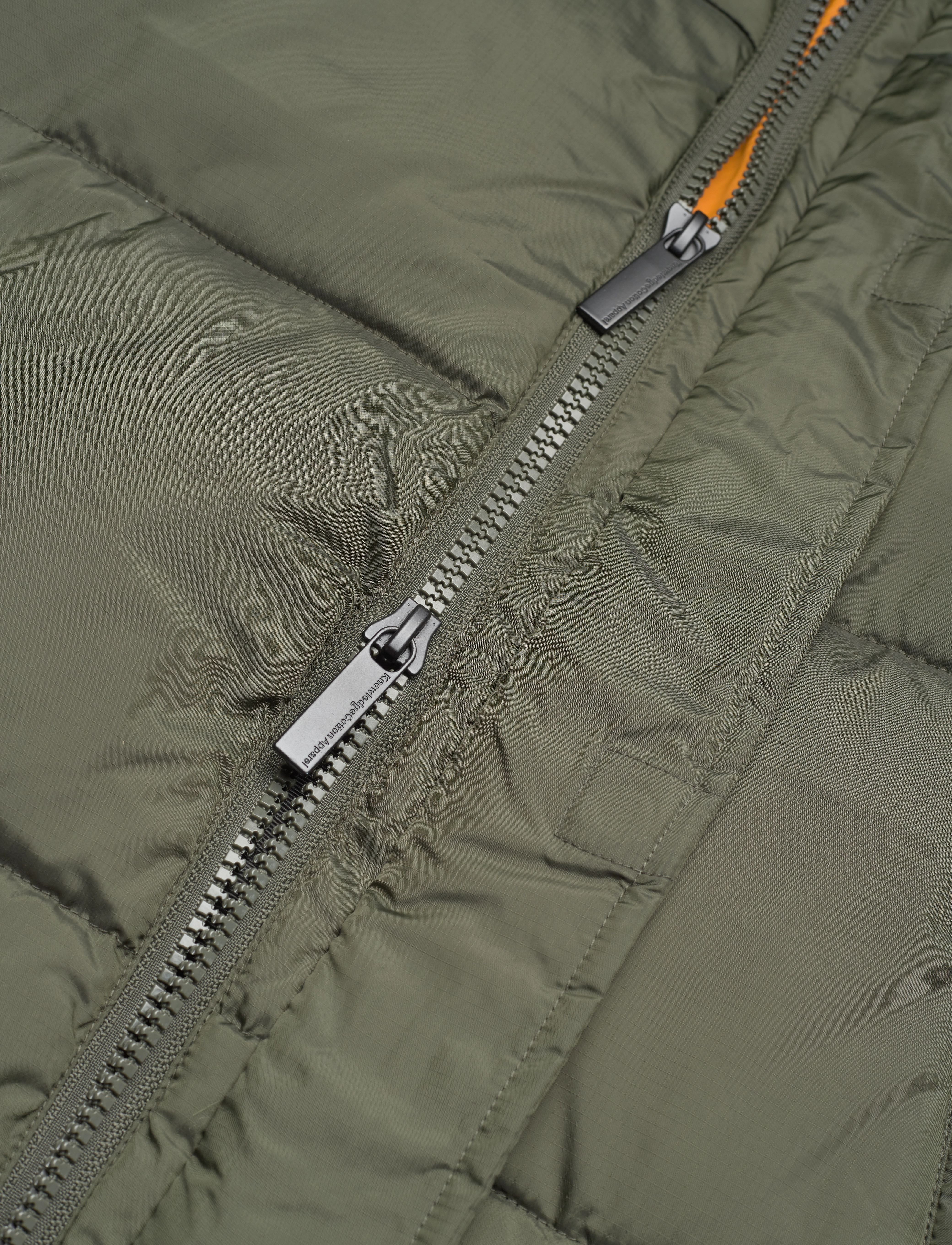 Knowledge Cotton Apparel - REPREVE  puffer long jacket THERMO - forrest night - 3