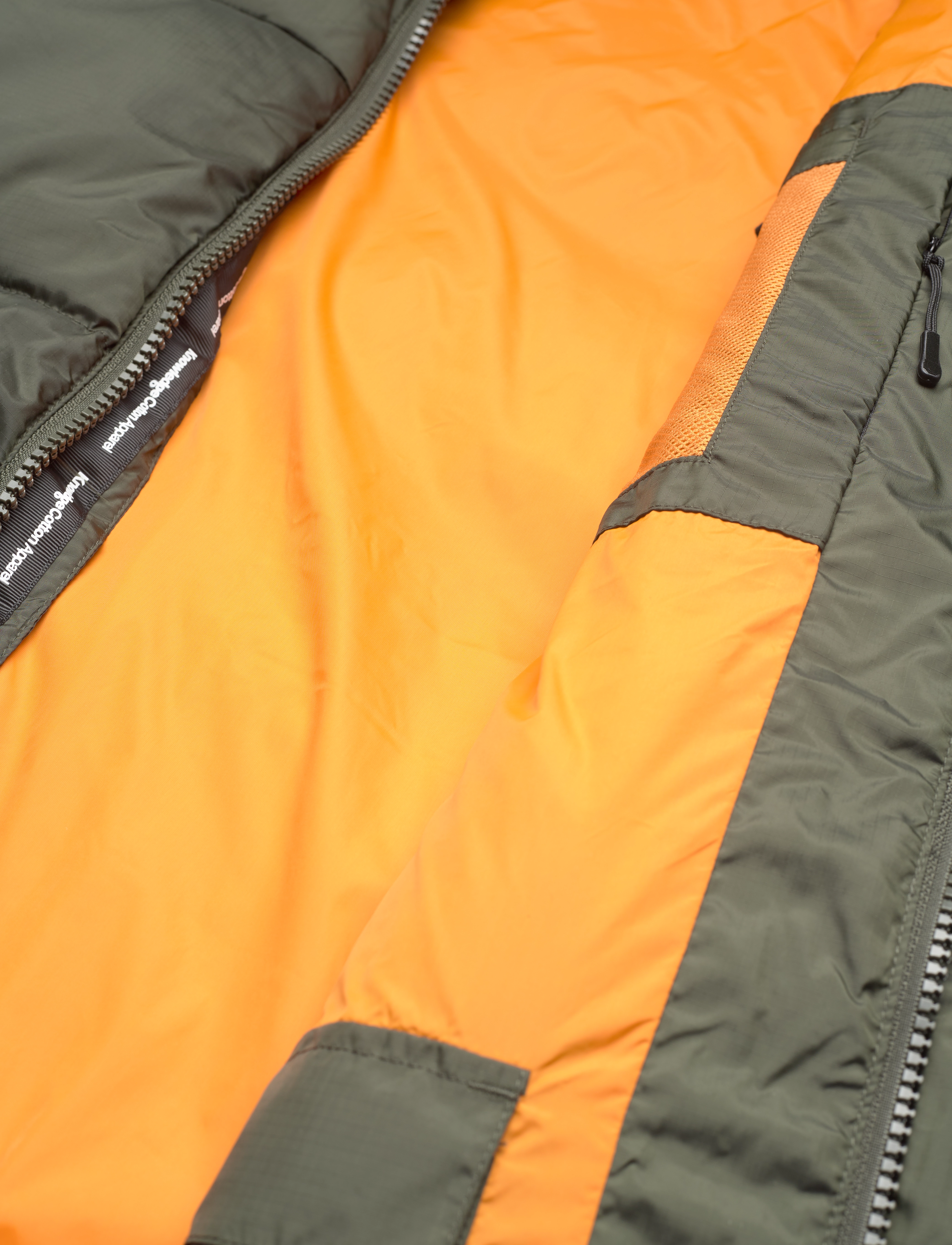 Knowledge Cotton Apparel - REPREVE  puffer long jacket THERMO - forrest night - 4