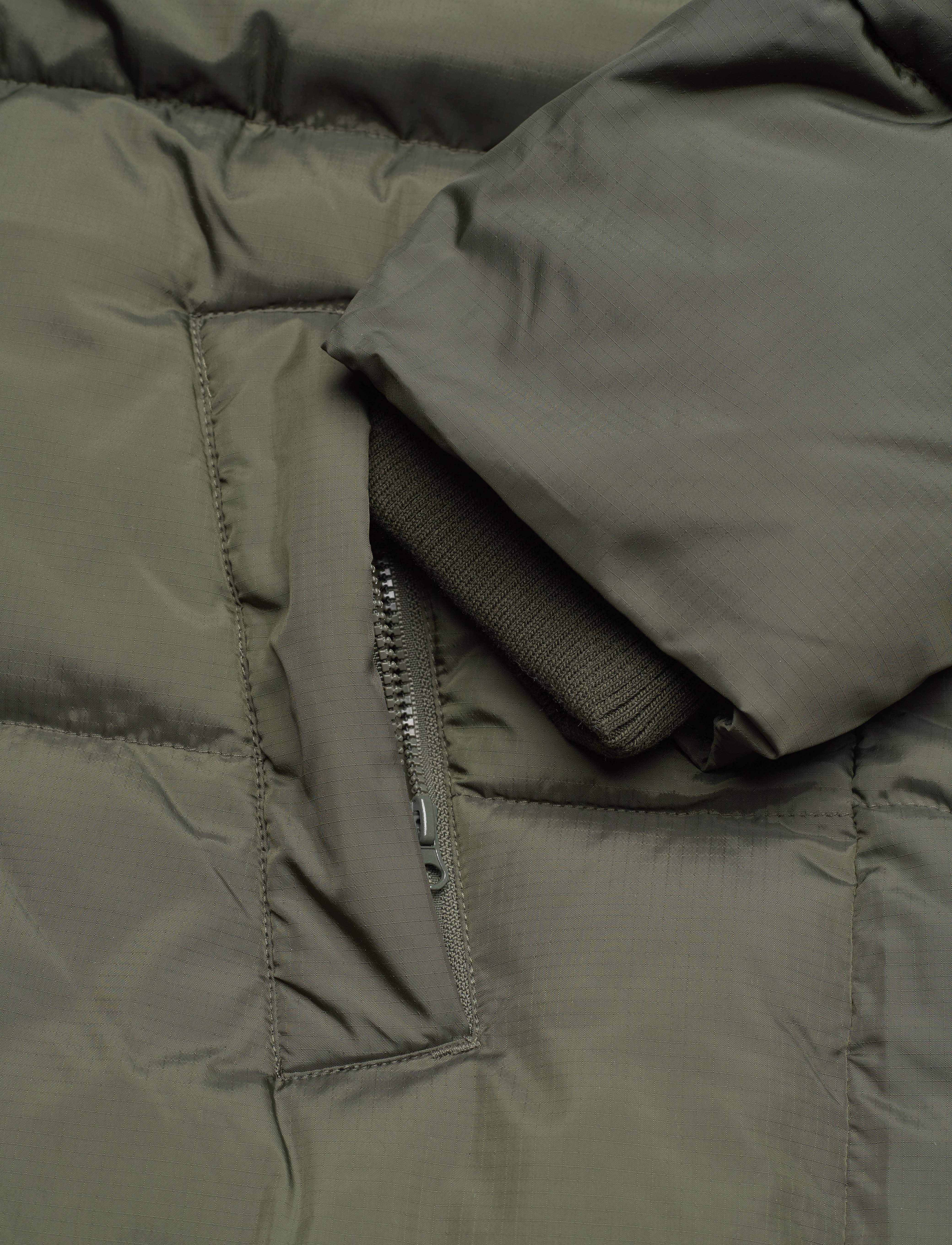 Knowledge Cotton Apparel - REPREVE  puffer long jacket THERMO - forrest night - 5