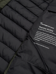 Knowledge Cotton Apparel - REPREVE  rib stop quilted Jacket T - winter jackets - forrest night - 4