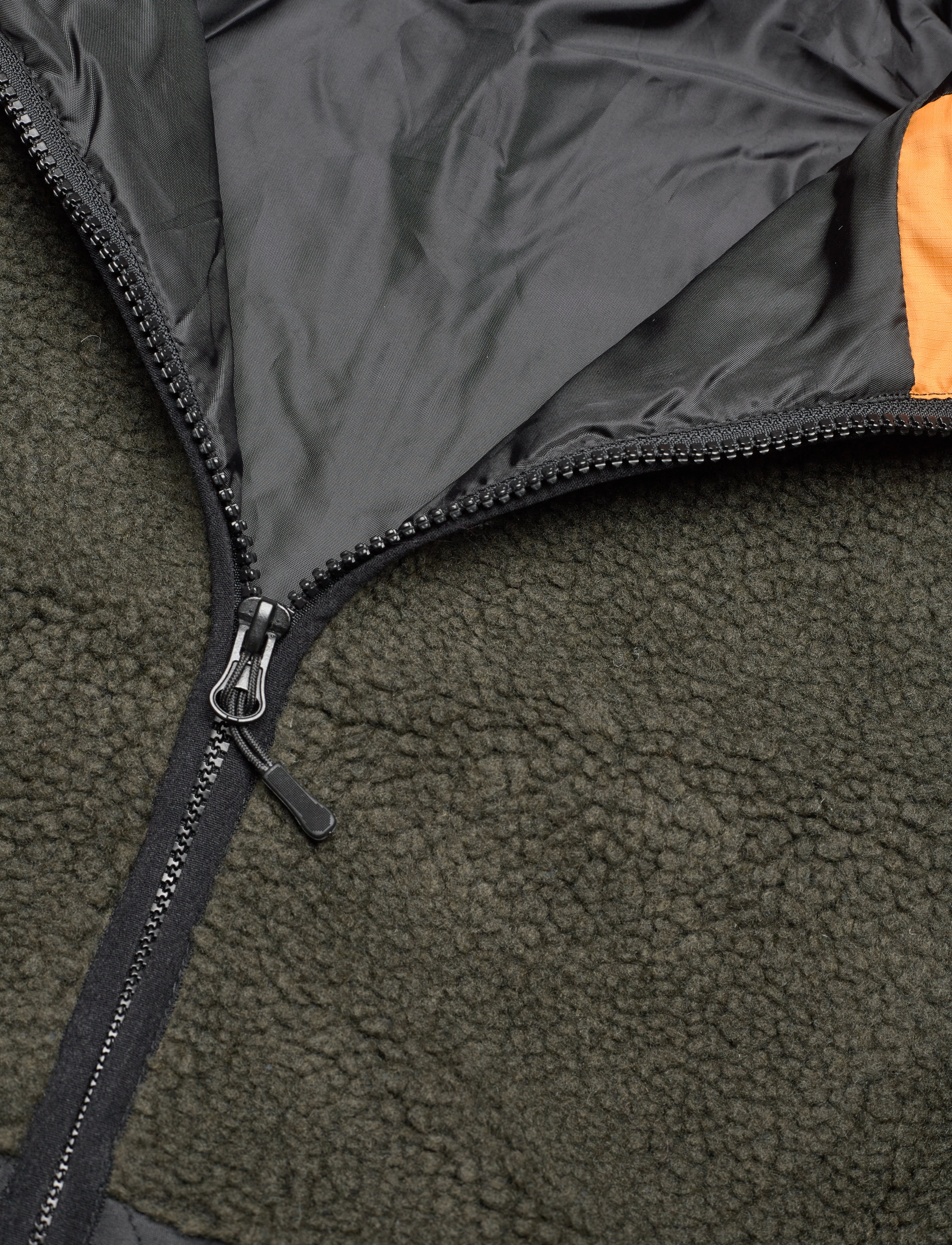 Knowledge Cotton Apparel - Outdoor teddy mix jacket - GRS/Vega - forrest night - 2