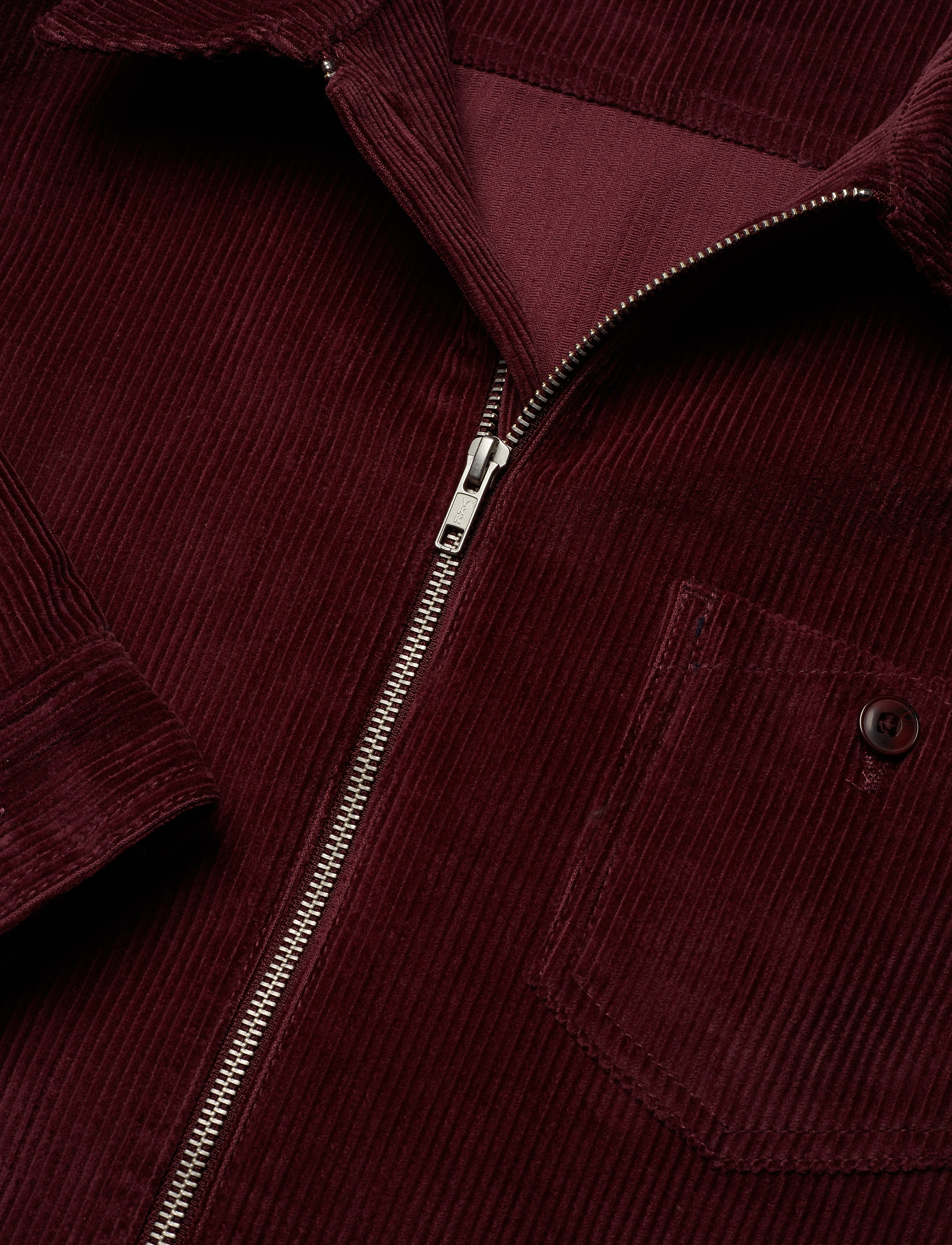 Knowledge Cotton Apparel - 8 Wales Corduroy overshirt - GOTS/V - fig - 2