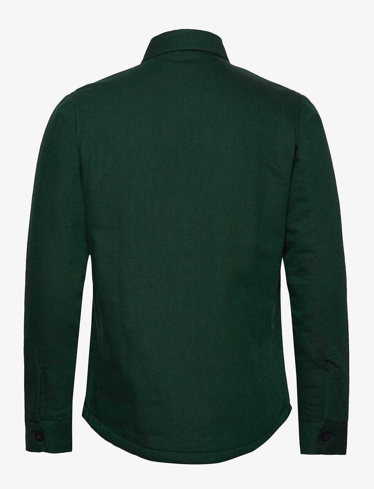 Knowledge Cotton Apparel - PINE LS quilted overshirt - VEGAN - pineneedle - 1