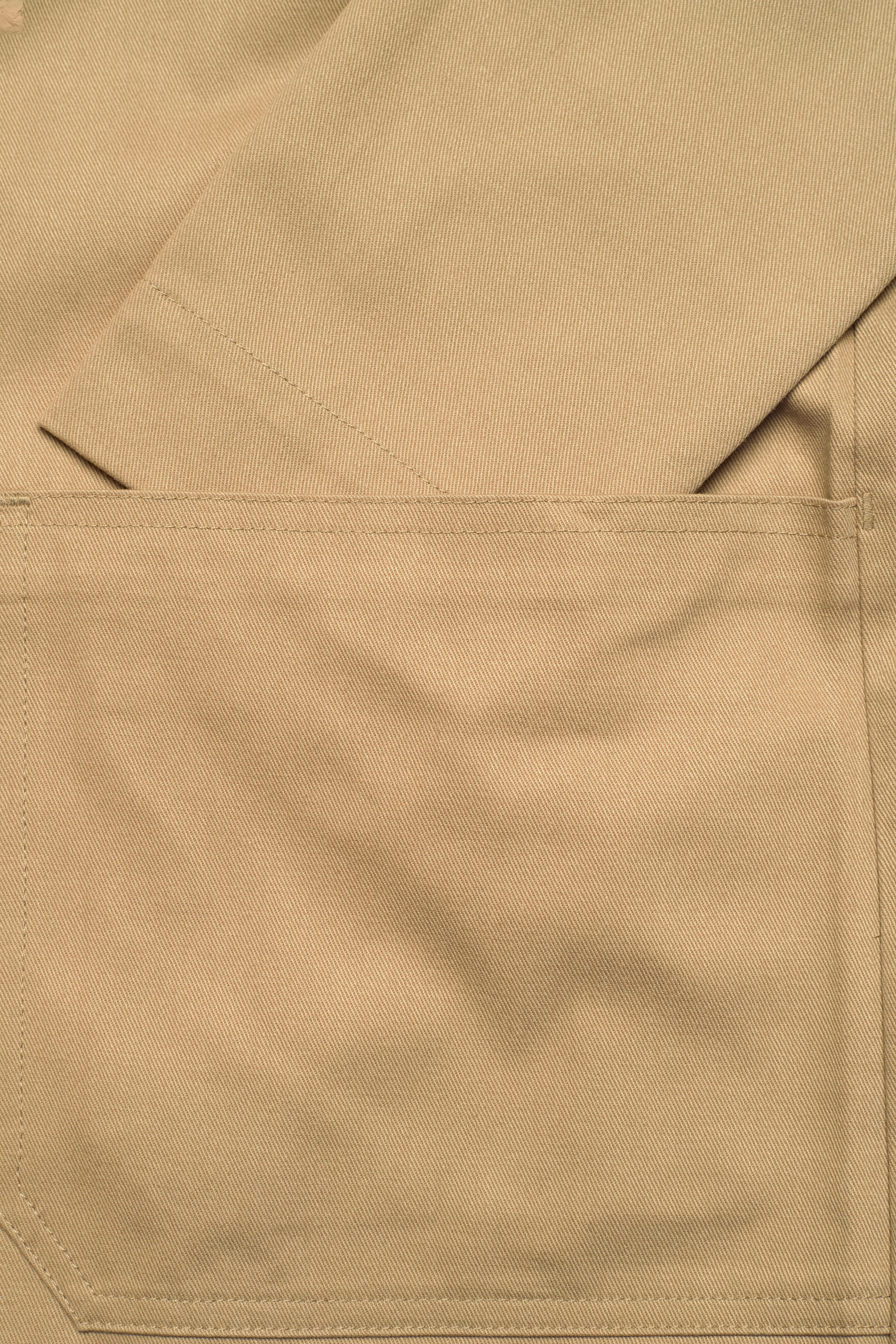 Knowledge Cotton Apparel - PINE twill overshirt - GOTS/Vegan - kelp - 4