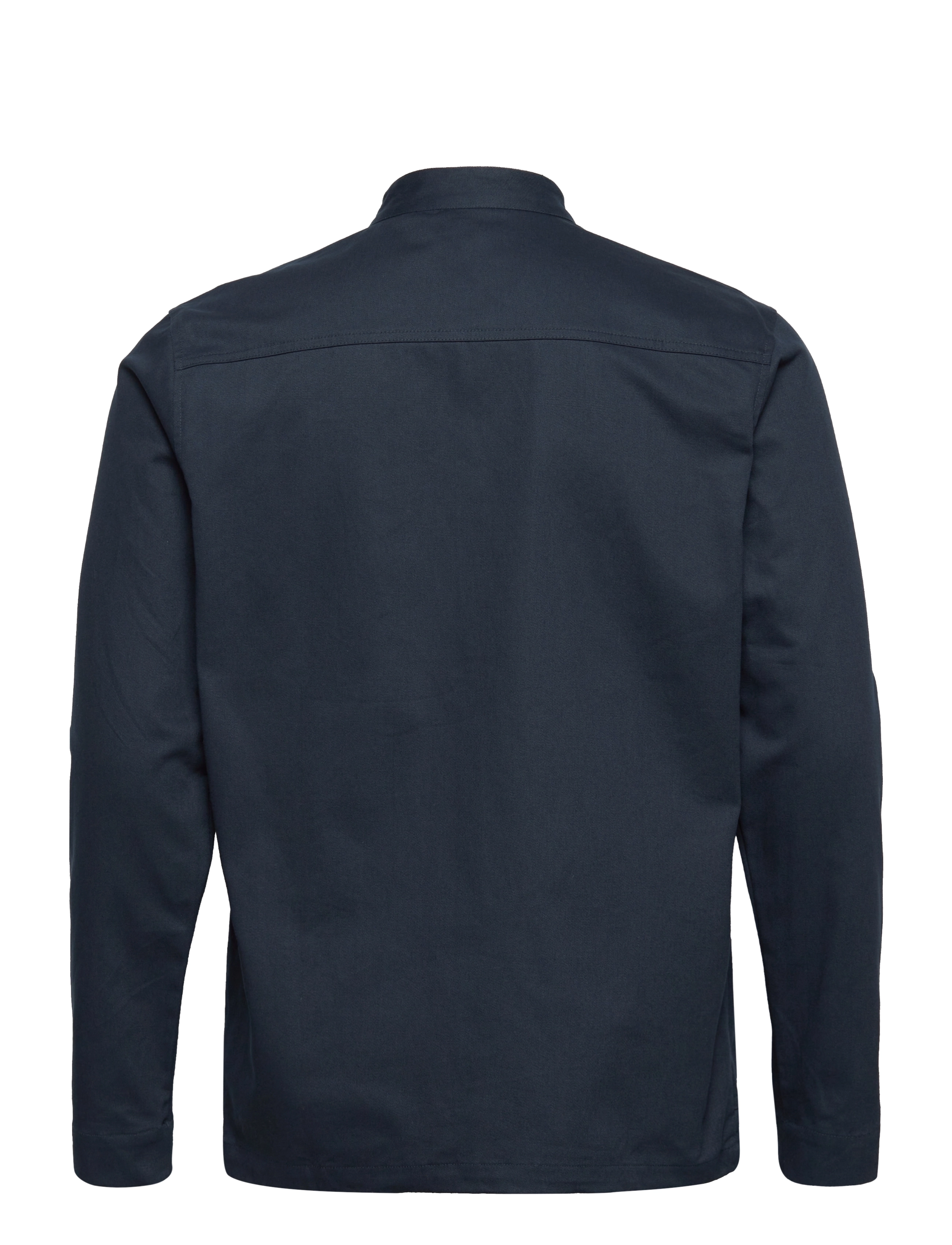 Knowledge Cotton Apparel - PINE twill overshirt - GOTS/Vegan - total eclipse - 1