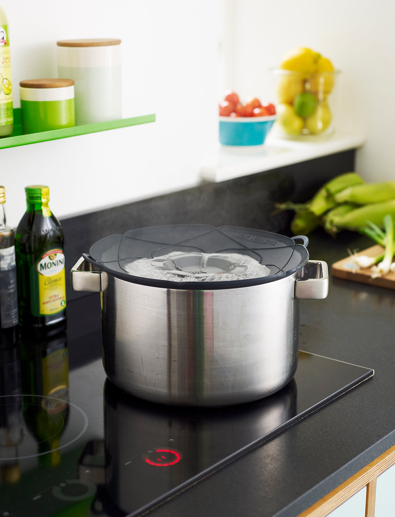 kochblume Overkogningslåg, Ø 24 cm, Pots & Pans, Grau - Lids Accessories, Homeware