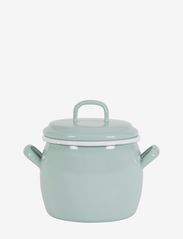 Bellied Pot with lid 0,7 l - GREEN ORION