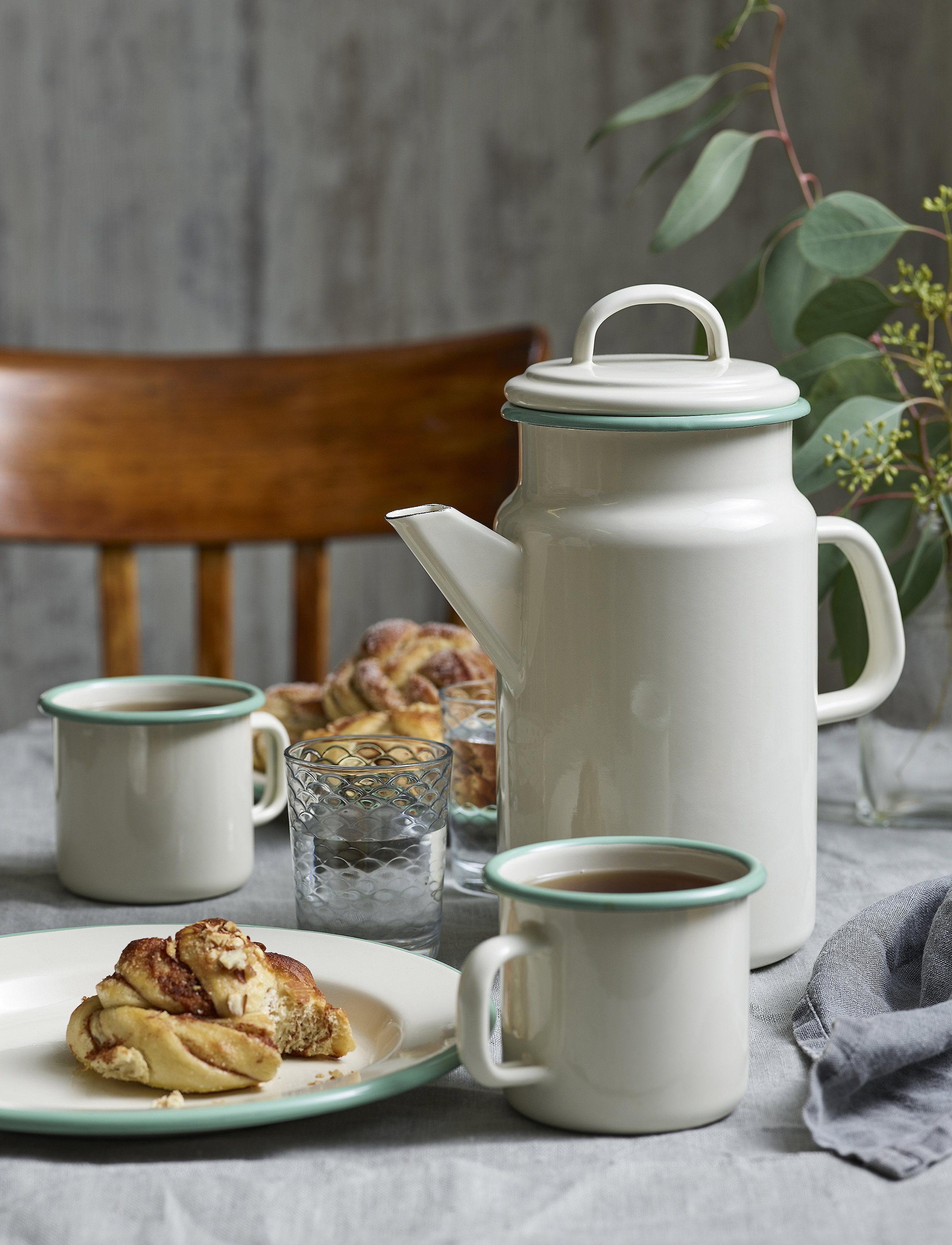 Kockums Jernverk - Tea Pot 2L - cream lux - 2