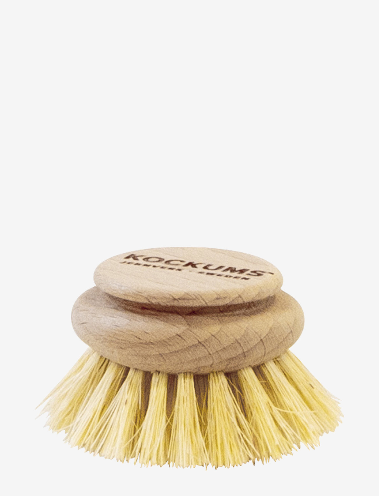 Kockums Jernverk Opvaskebørstehoved, Udskiftning, Cloths & Dishbrush, Beige, Str: Ø6.5X4CM