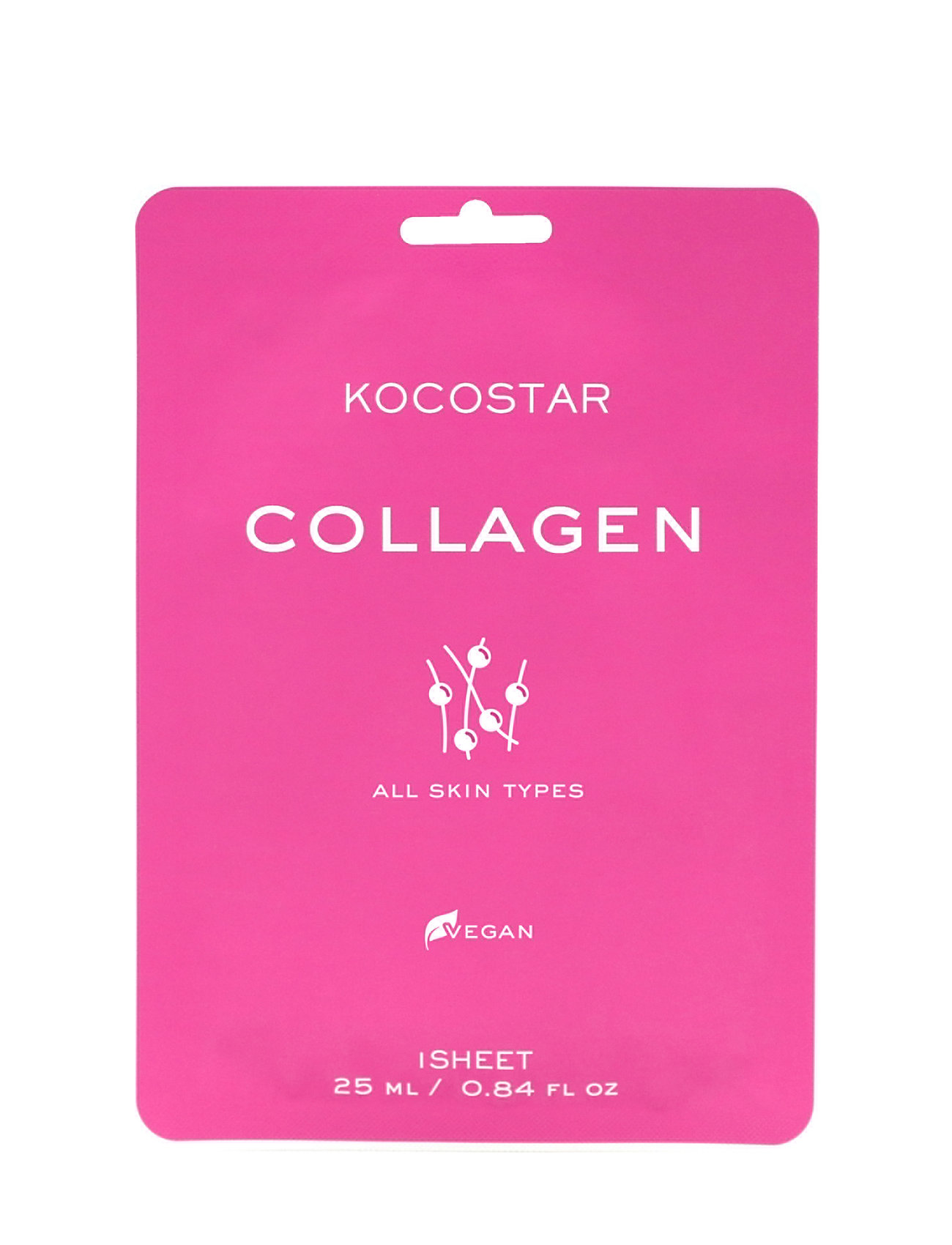 KOCOSTAR Kocostar Collagen Mask Sheet - Nude - 25 ml