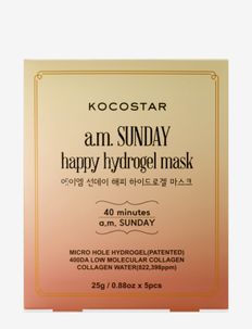 KOCOSTAR a.m. SUNDAY Happy Hydrogel Mask 5 pcs, KOCOSTAR