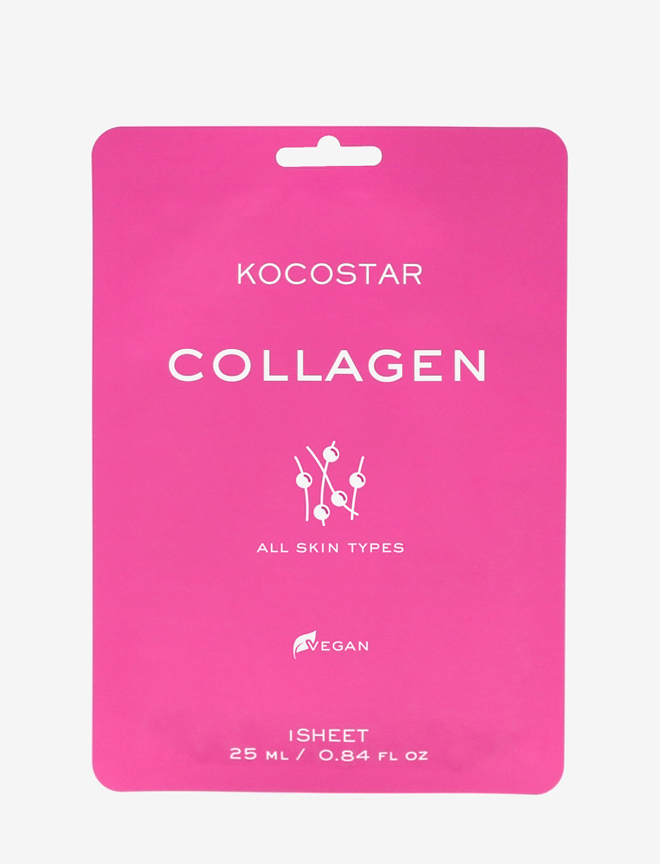 KOCOSTAR - KOCOSTAR Collagen Mask Sheet - hudpleje - clear - 0