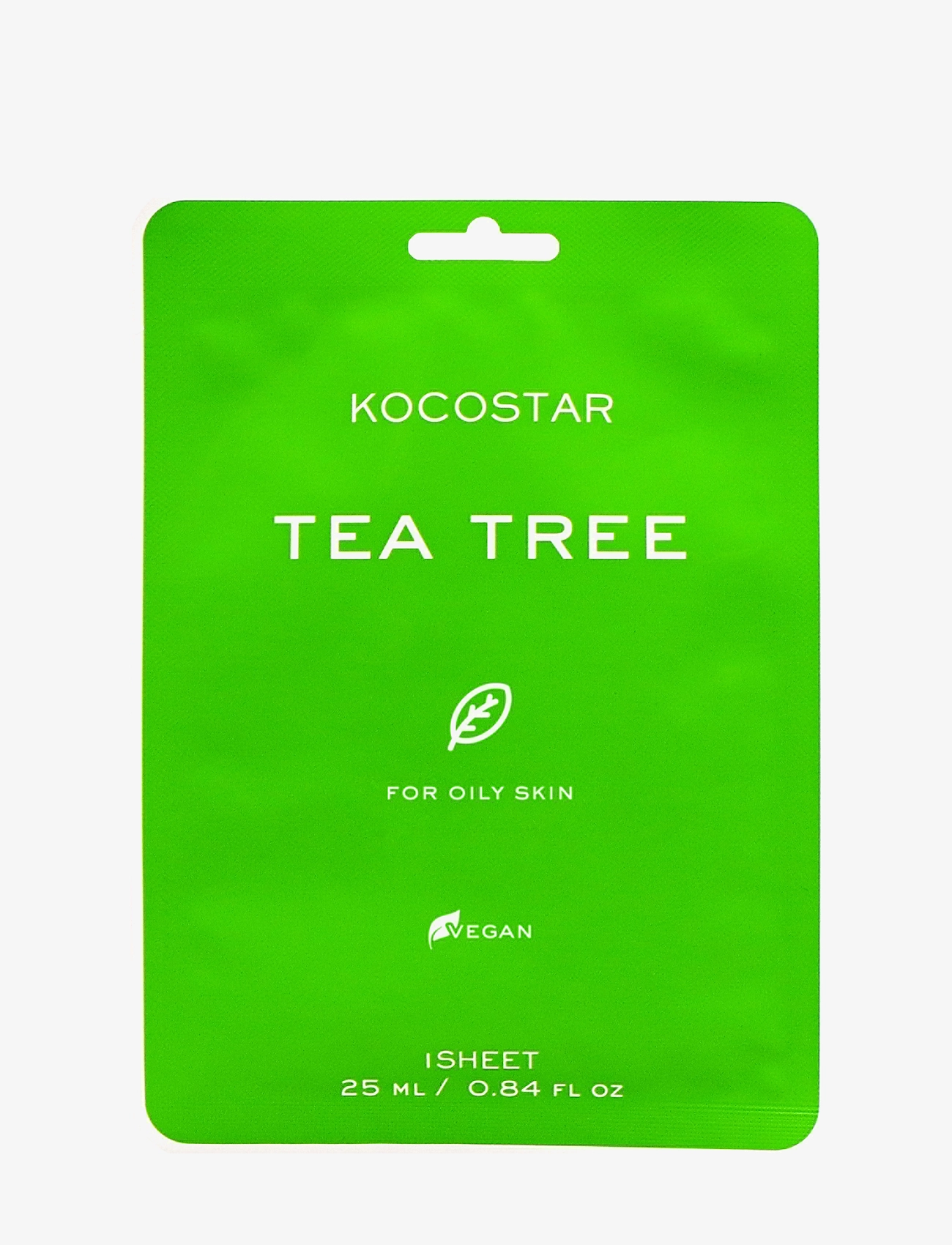 KOCOSTAR Kocostar Tea Tree Mask Sheet, 25 ml, Nude, Masker > Sheetmask, Dame