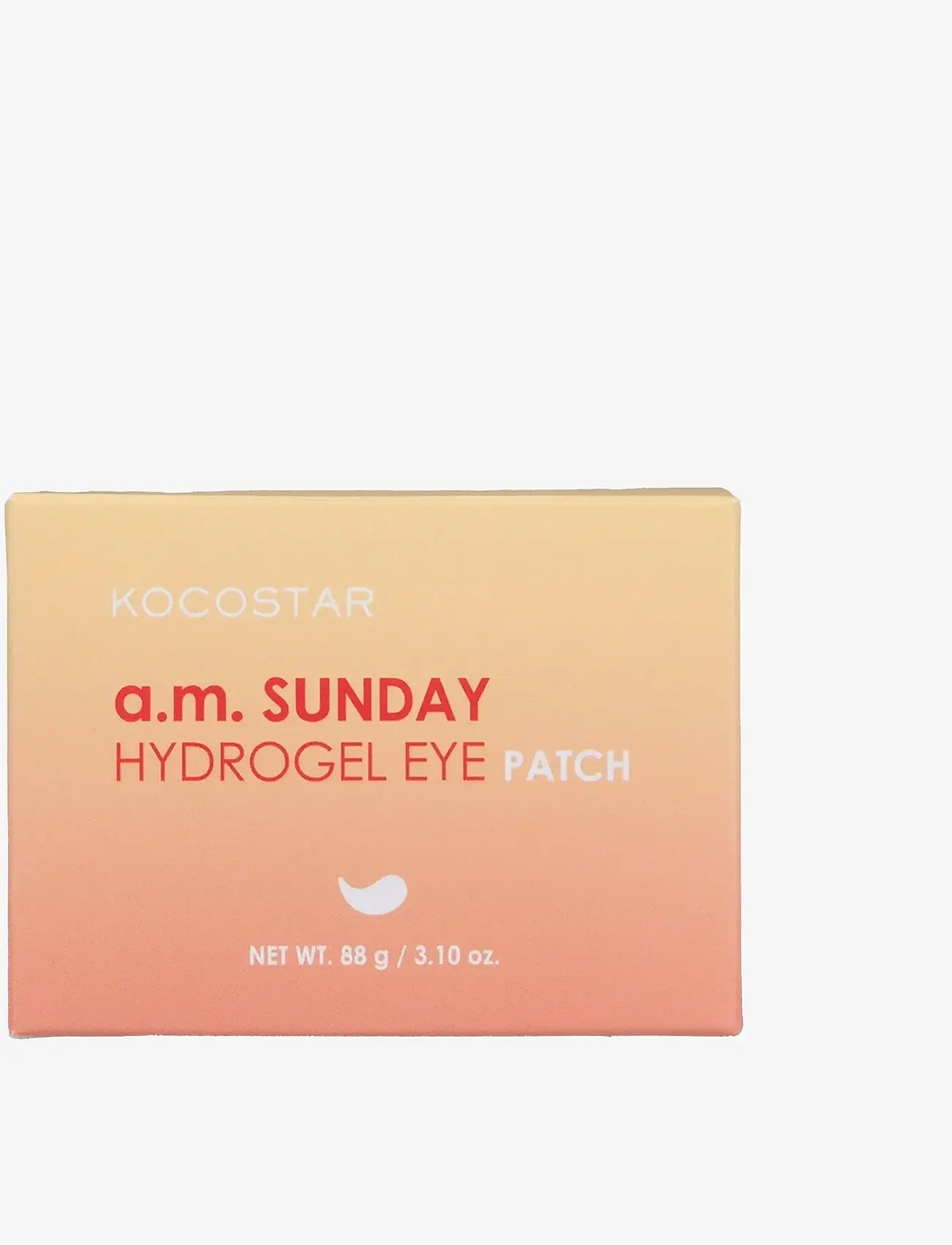KOCOSTAR - KOCOSTAR a.m Sunday Hydrogel Eye Patch 24 pairs - Øjenmasker - clear - 2