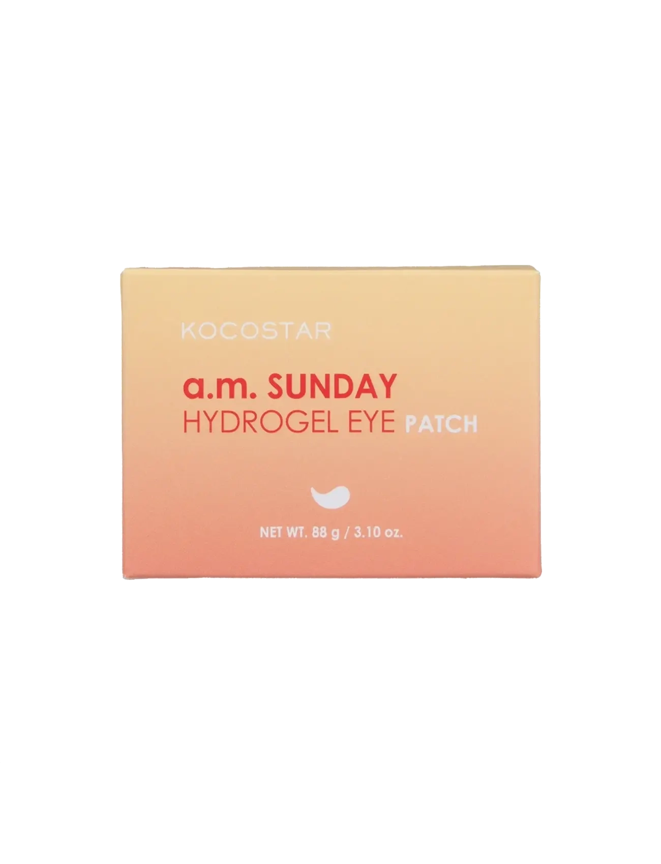 KOCOSTAR - KOCOSTAR a.m Sunday Hydrogel Eye Patch 24 pairs - augnplástrar - clear - 2