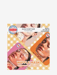 KOCOSTAR Waffle Mask Kit 3pcs, KOCOSTAR