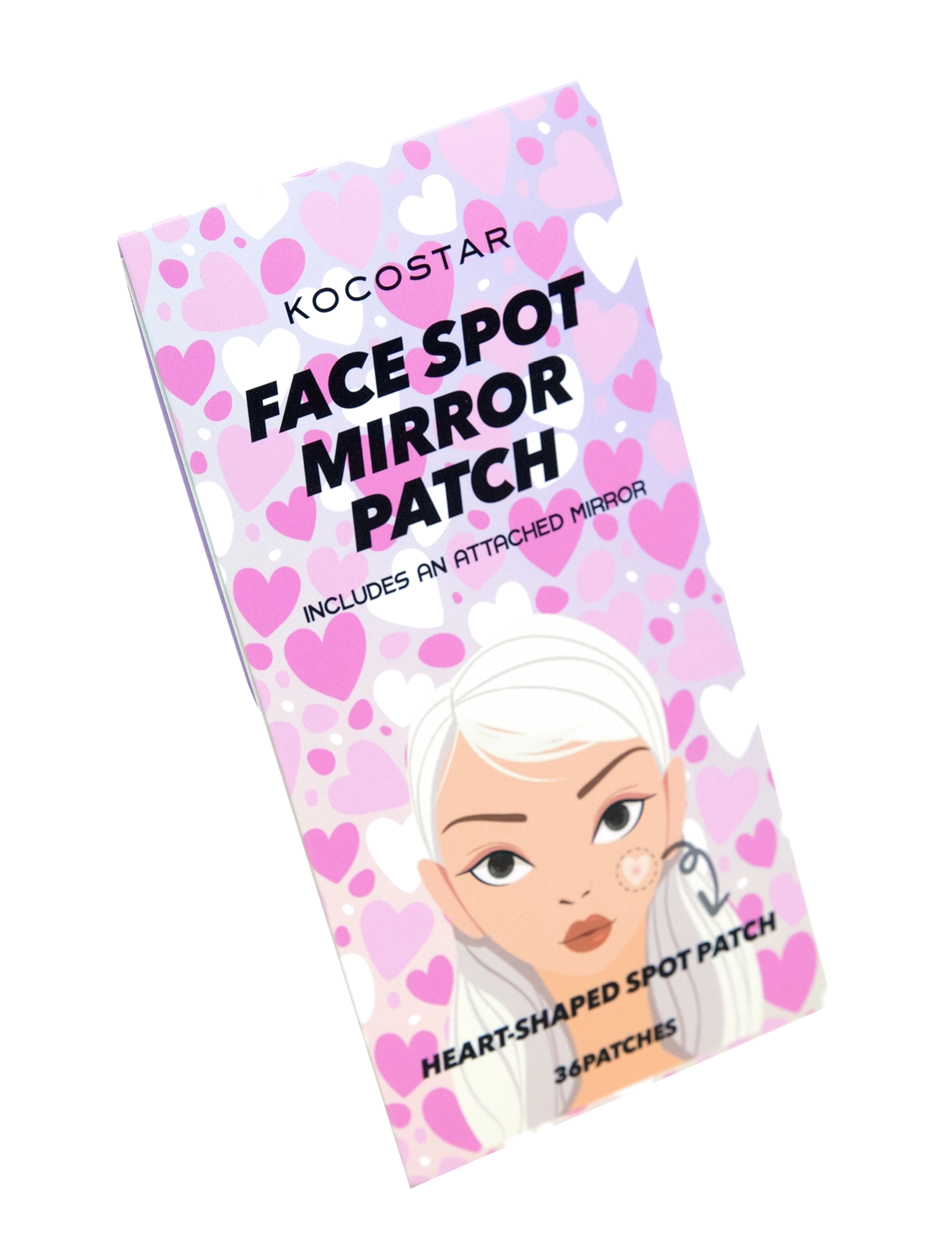 KOCOSTAR Face Spot Mirror Patch 36 Pcs, Punktbehandling, Nude, Str: 36 PCS