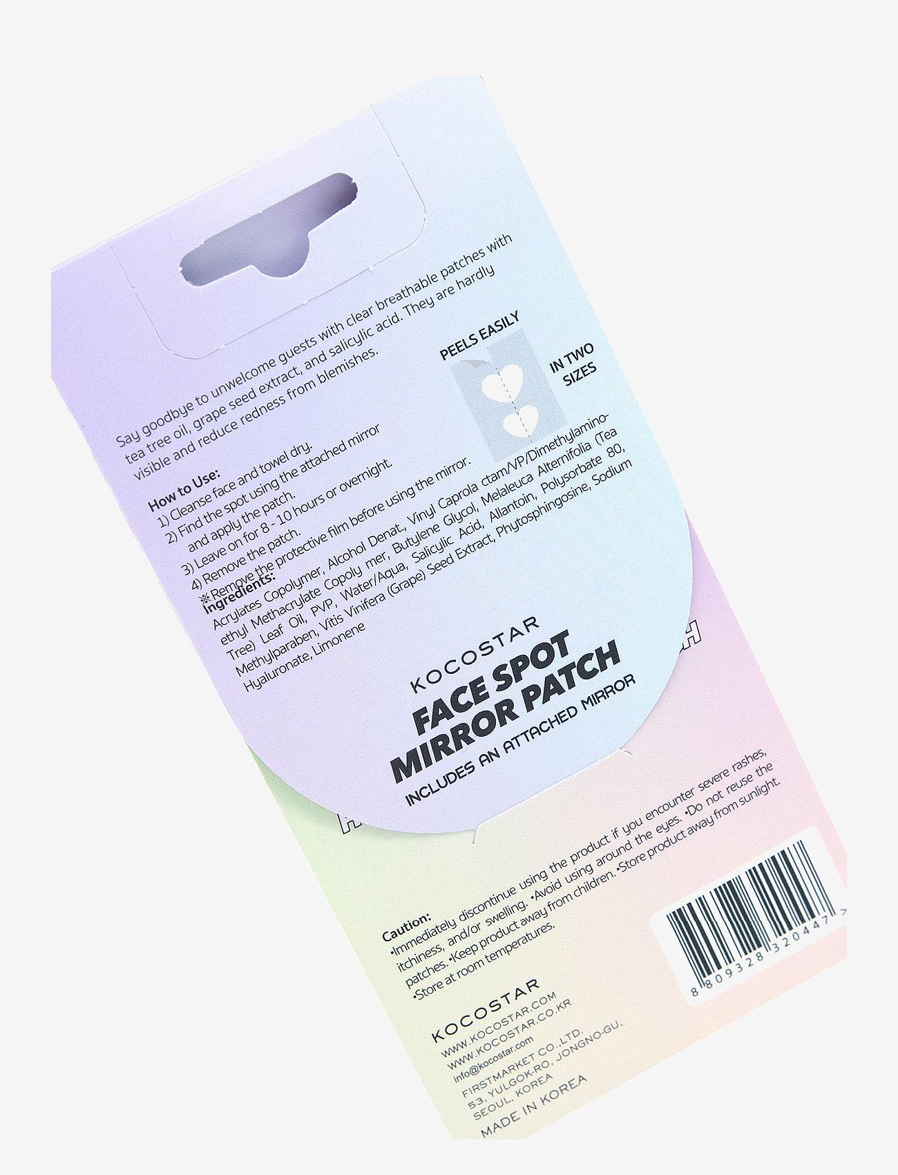 KOCOSTAR - KOCOSTAR Face Spot Mirror Patch 36 pcs - alhaisimmat hinnat - clear - 1
