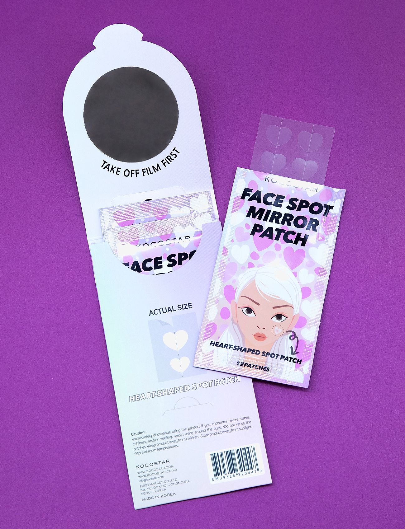 KOCOSTAR - KOCOSTAR Face Spot Mirror Patch 36 pcs - alhaisimmat hinnat - clear - 3